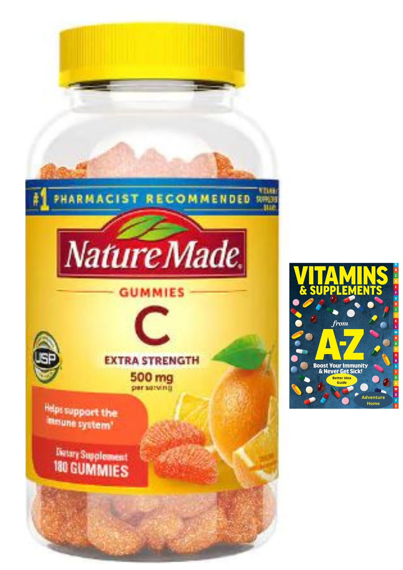 Adventure Home Extra Strength Vitamin C 500 mg Gummies 180