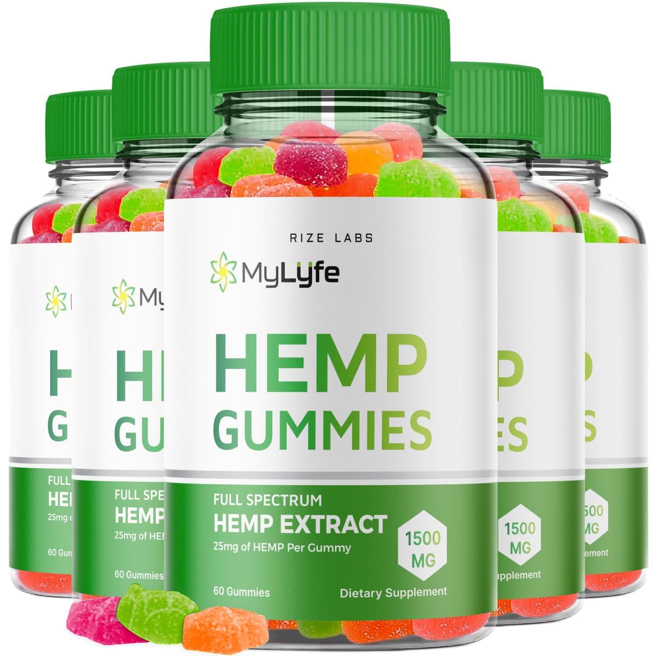 Rize Labs MyLyfe Hemp Gummies 300 Gummies