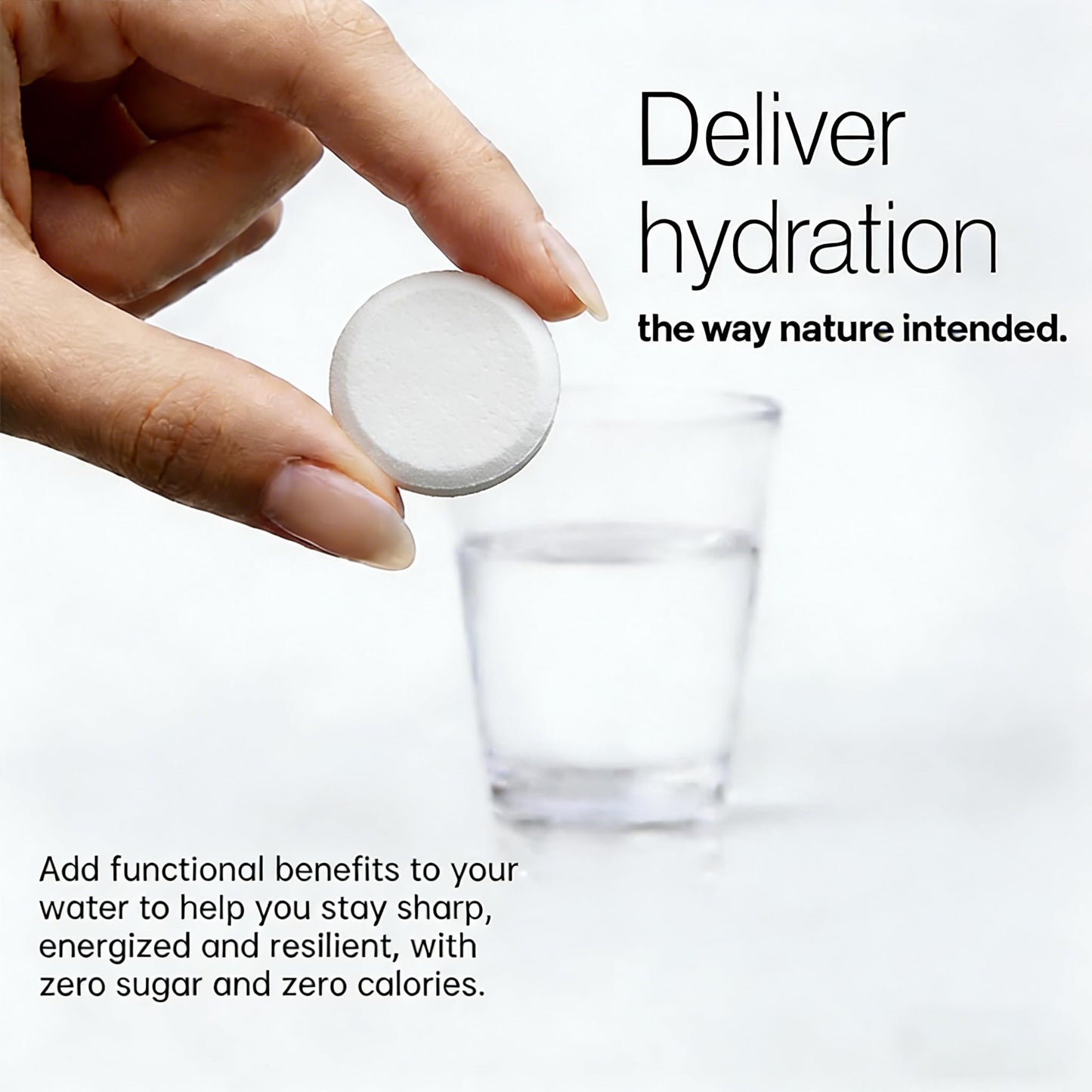 QINDUOMEI Hydrogen Water Tablets H2 Molecular Tabs, 60 Tablets