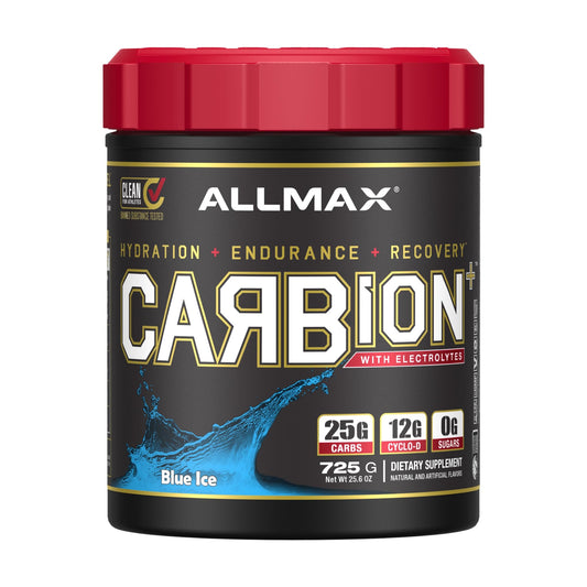 ALLMAX CARBION+ Blue Ice Powder 25.6 Servings