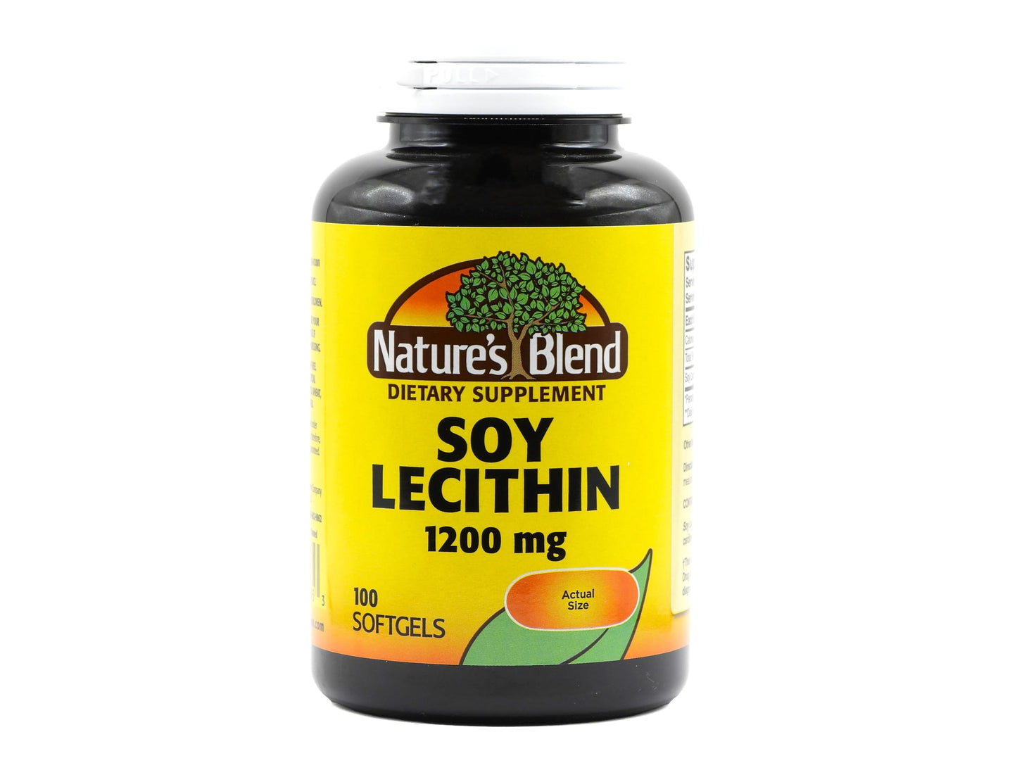 Nature's Blend Lecithin 1,200 mg Softgel, 100 Softgels