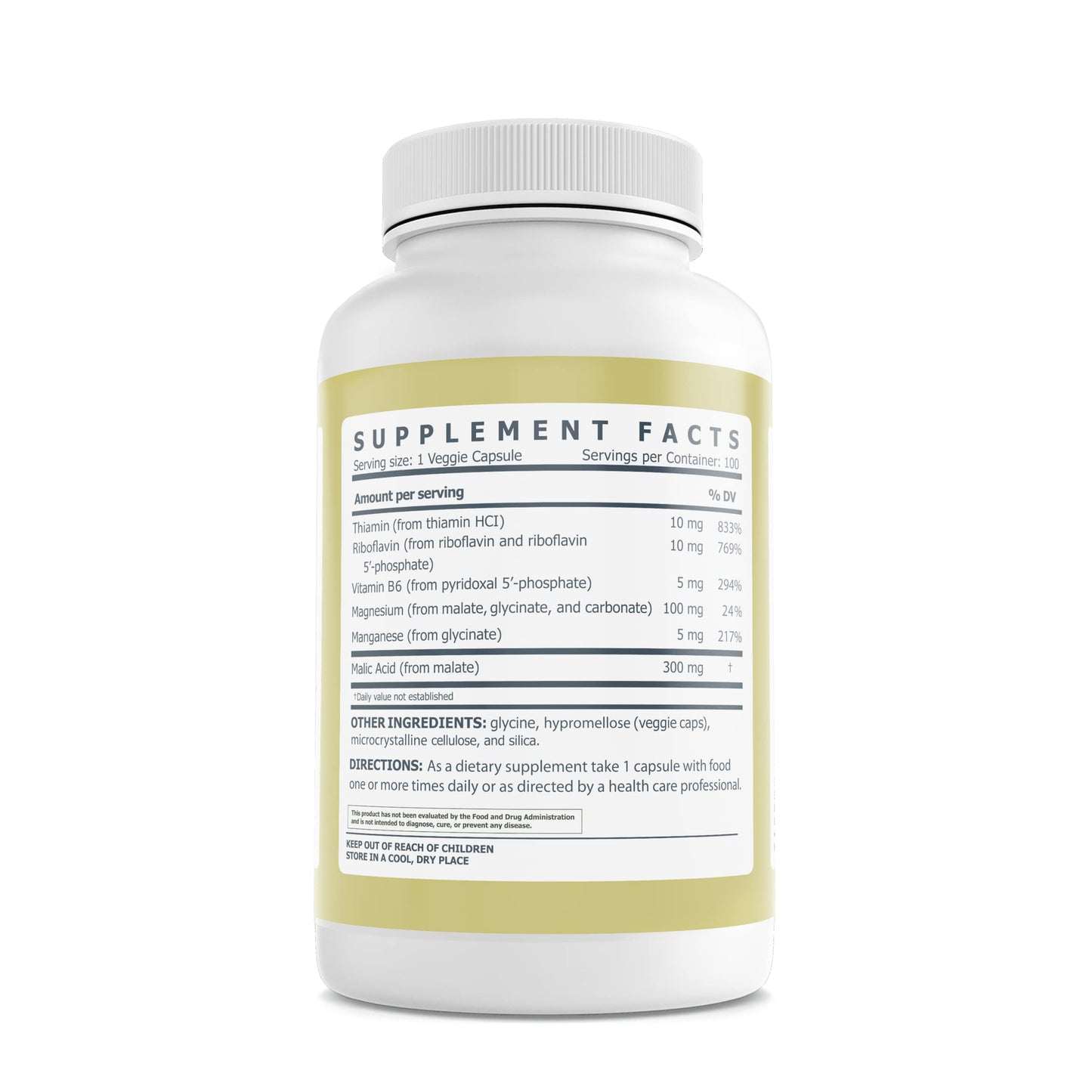 Beyond Health Magnesium - Supplement for Relaxation Capsule 100 Count