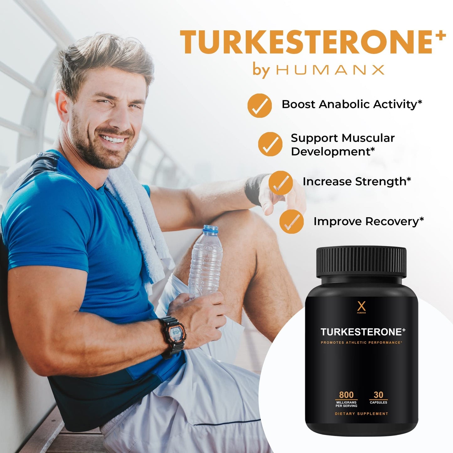 HUMANX Turkesterone+ 800mg 30 Capsules