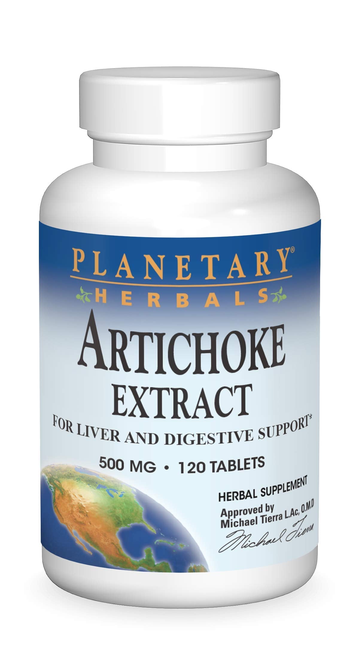Planetary Herbals Artichoke Extract Tablets, 120