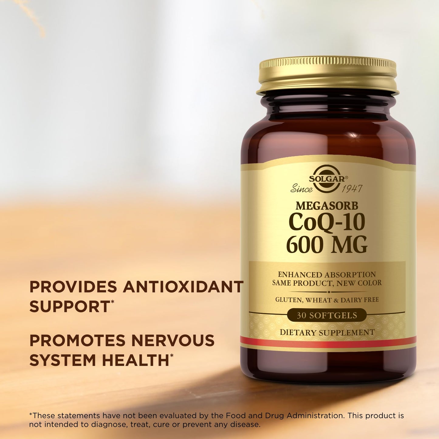 Solgar Megasorb CoQ-10 600 mg Softgels, 30 Softgels