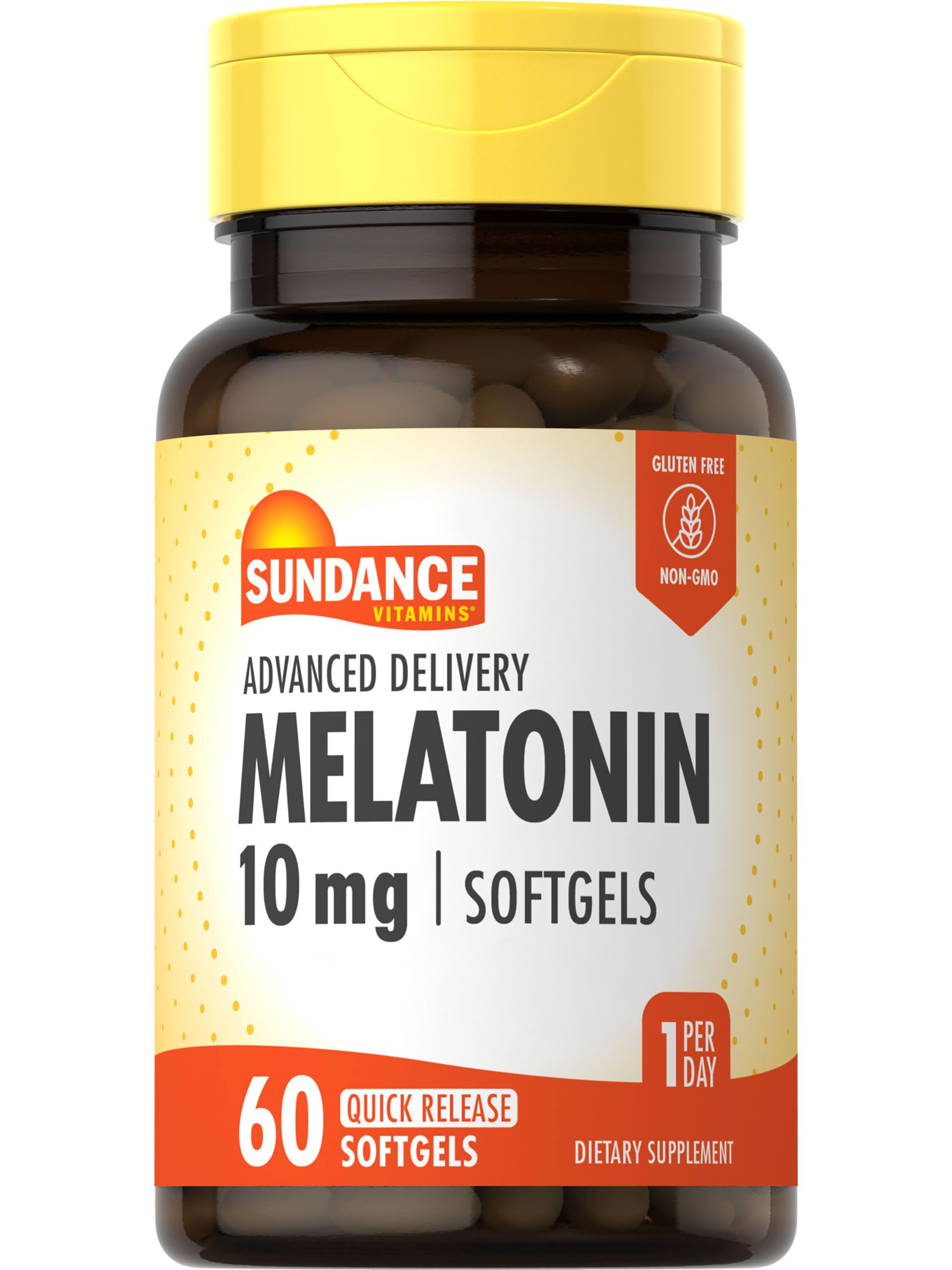Sundance Melatonin 10mg Softgels 60 Count