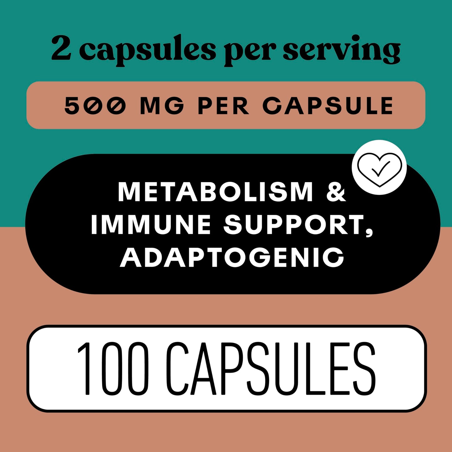 Complete Natural Products Organic Maitake Mushroom Capsules 100 Count