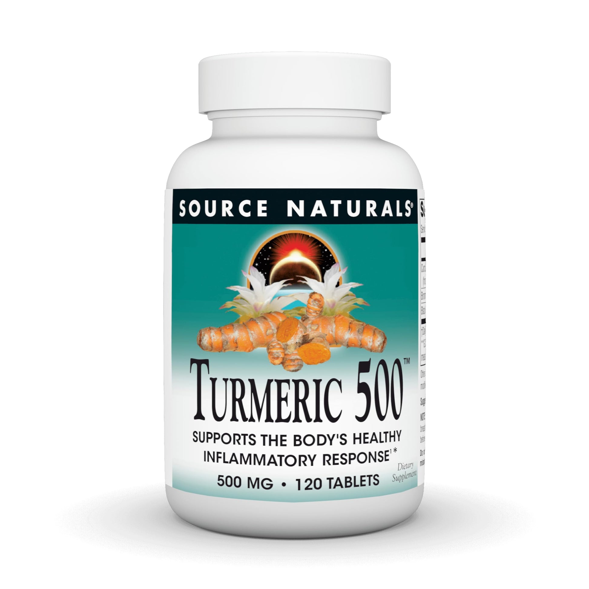 Source Naturals Turmeric 500, 500 mg 120 Tablets