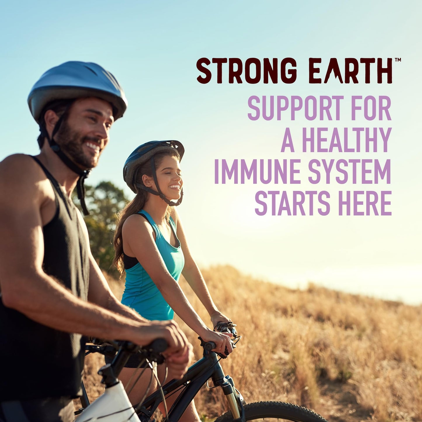 YUM-V'S Strong Earth Elderberry Gummies 60 Count