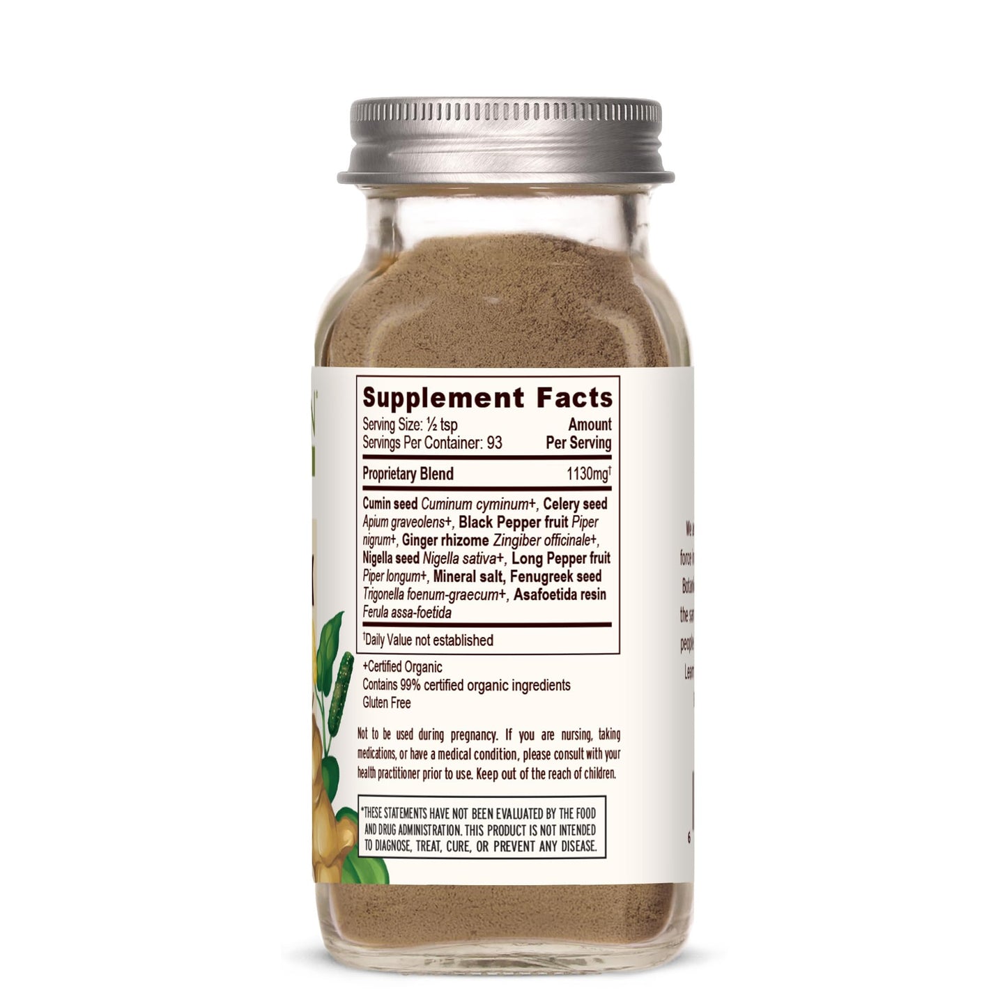 Banyan Botanicals Hingvastak Powder 2.8 Ounce