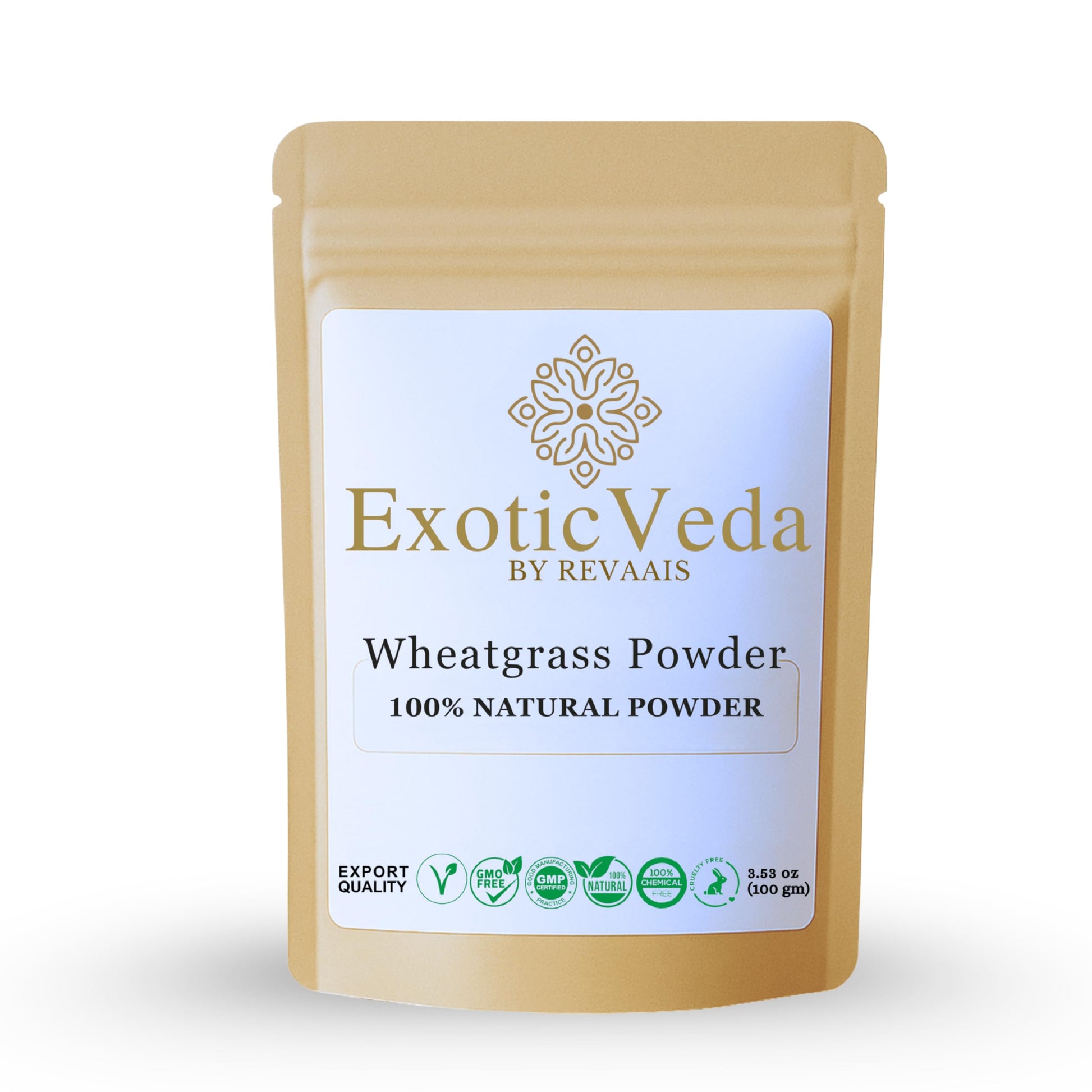 Exotic Veda Wheatgrass Powder 3.53 Ounce