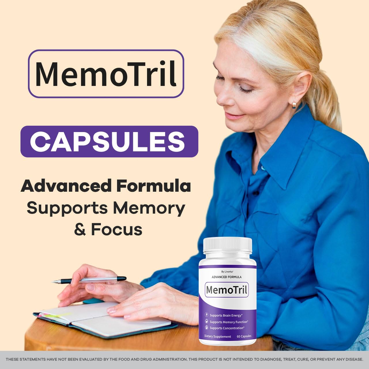 LIVORKA Memotril Capsules 120 Capsules