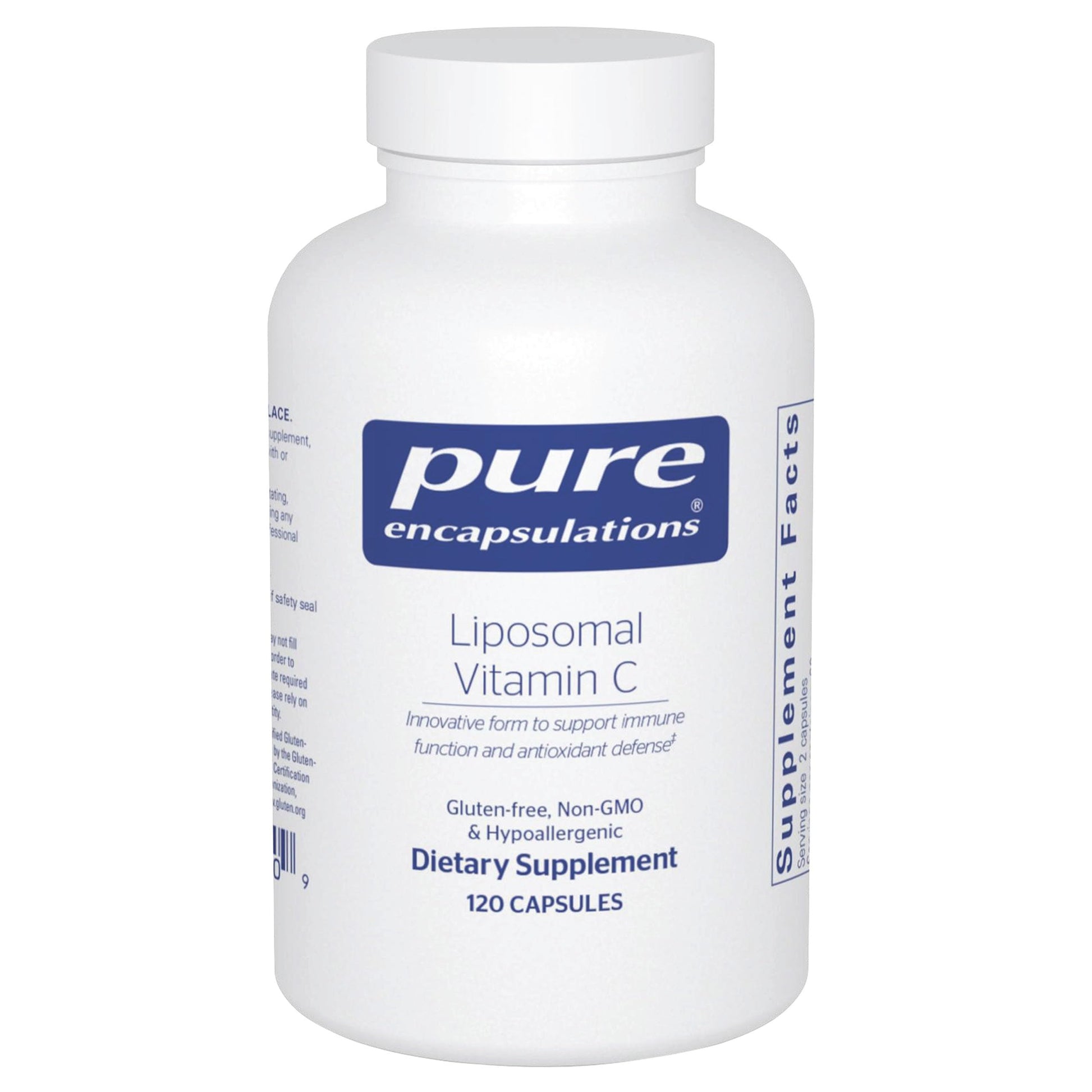 Pure Encapsulations Liposomal Vitamin C Capsule, 120 Capsules