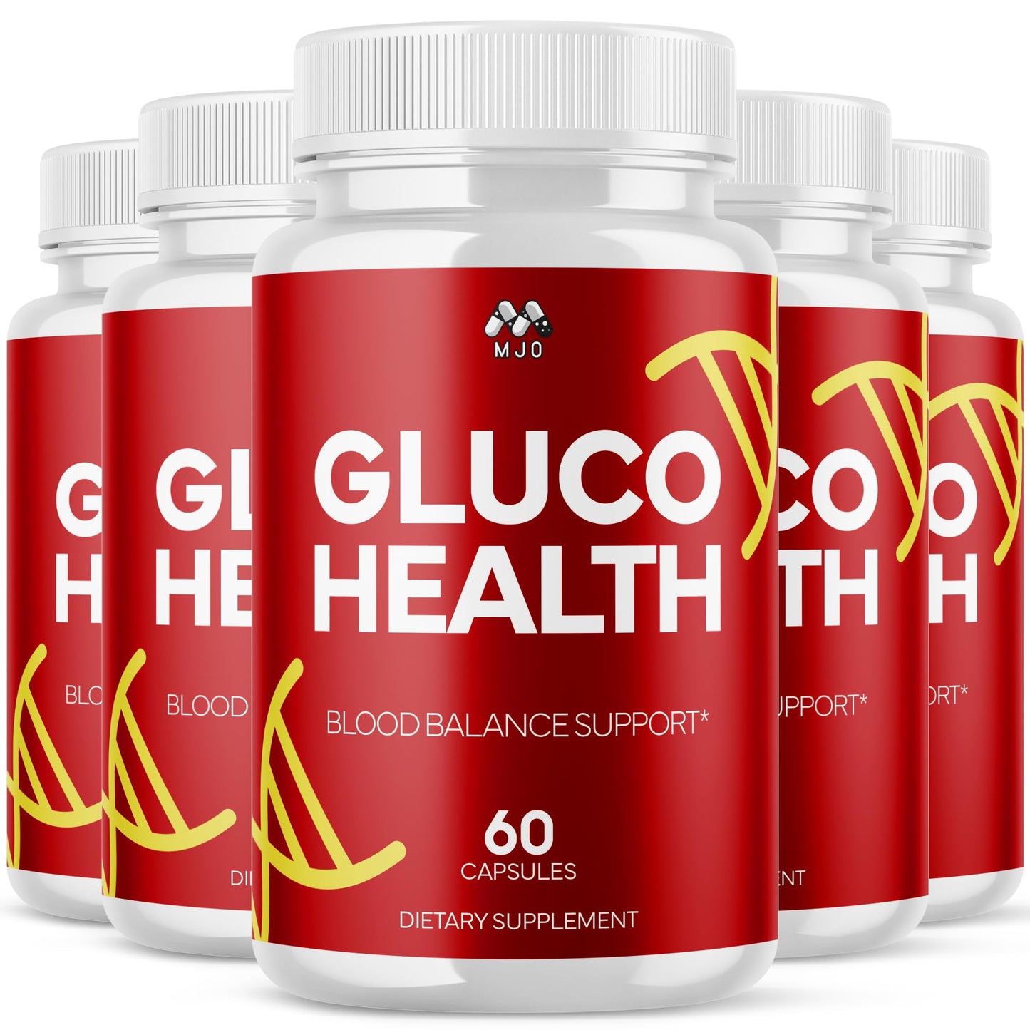 MJO Gluco Health Capsules Capsule 300 Capsules