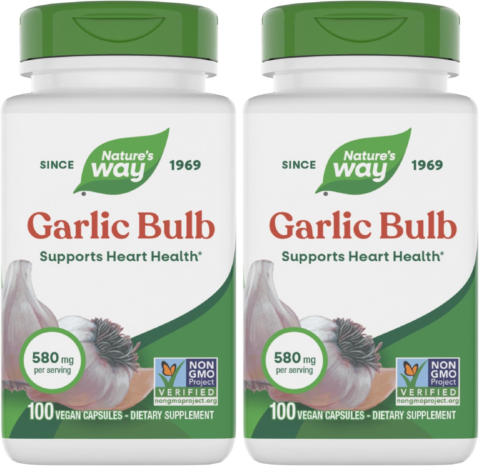 Nature's Way Garlic Bulb Capsules 200
