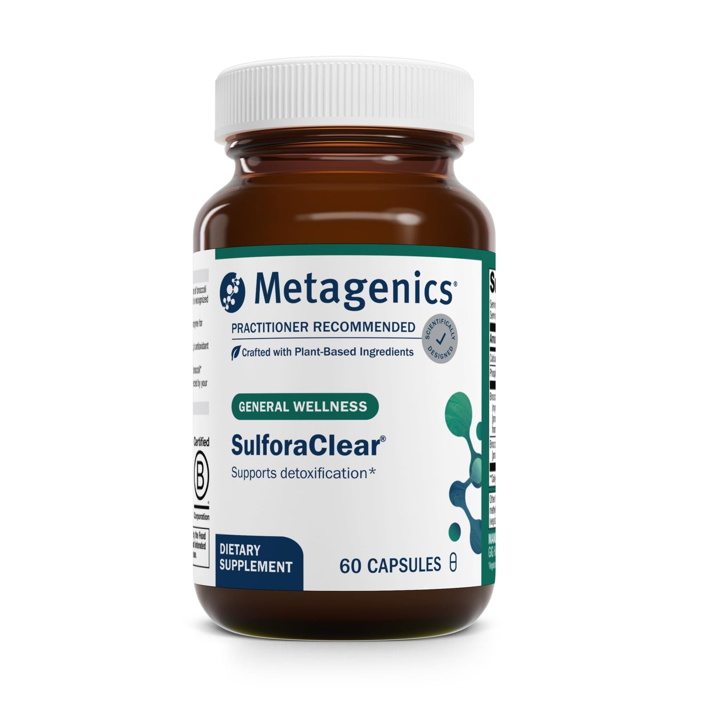 Metagenics SulforaClear 60 Capsules