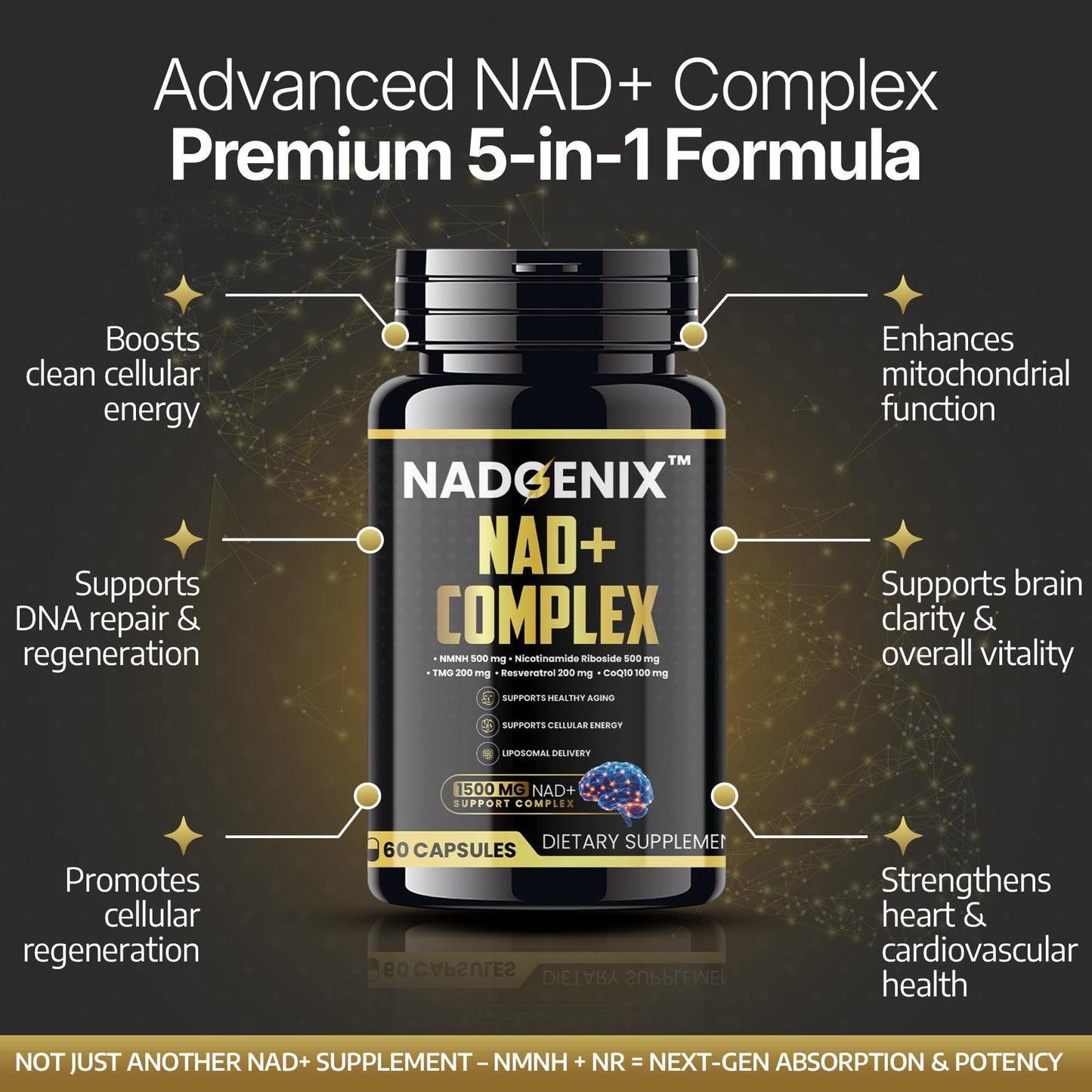 Product Maxx NADGENIX NAD+ Supplement Powder 17.64