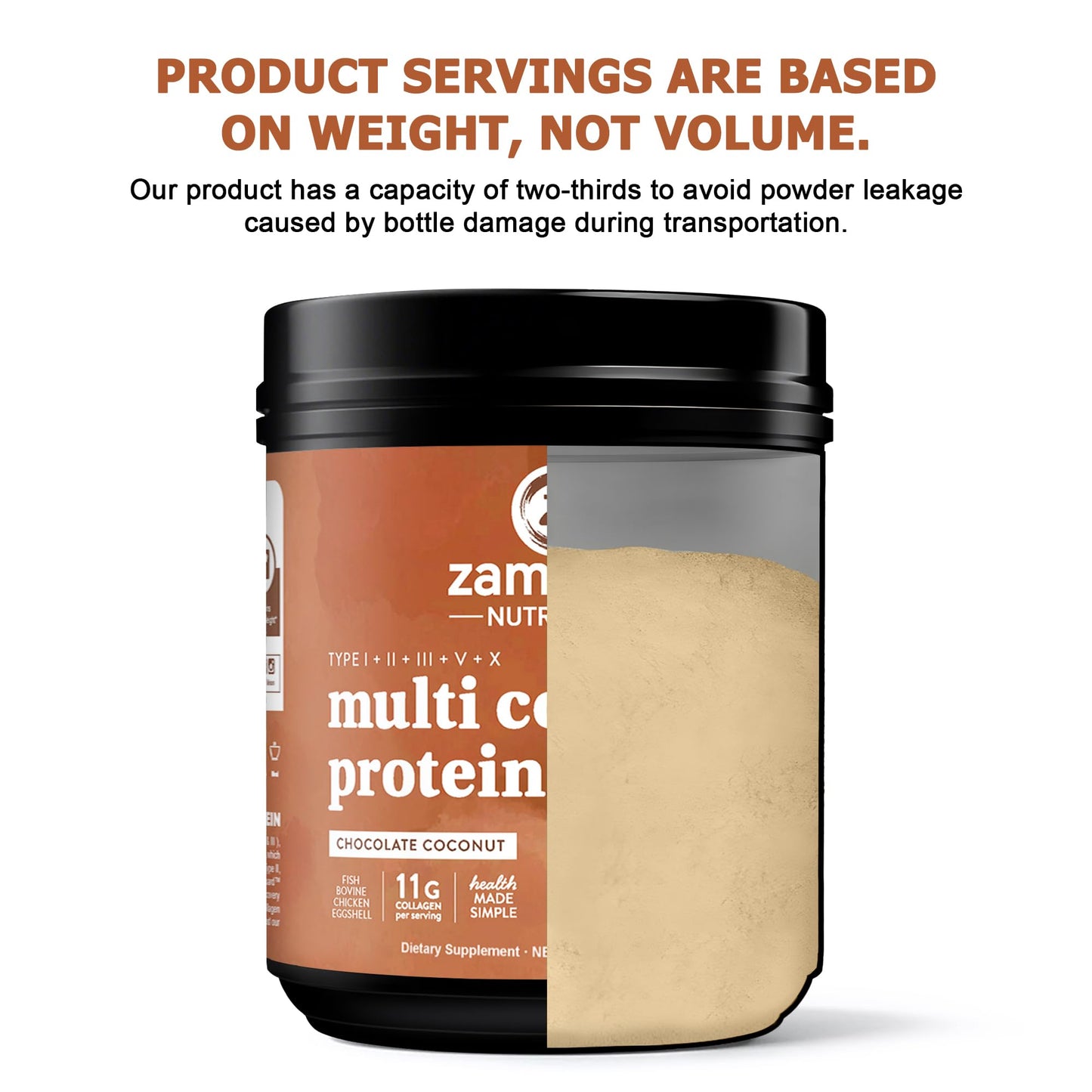 Zammex Multi Collagen Protein Powder 16
