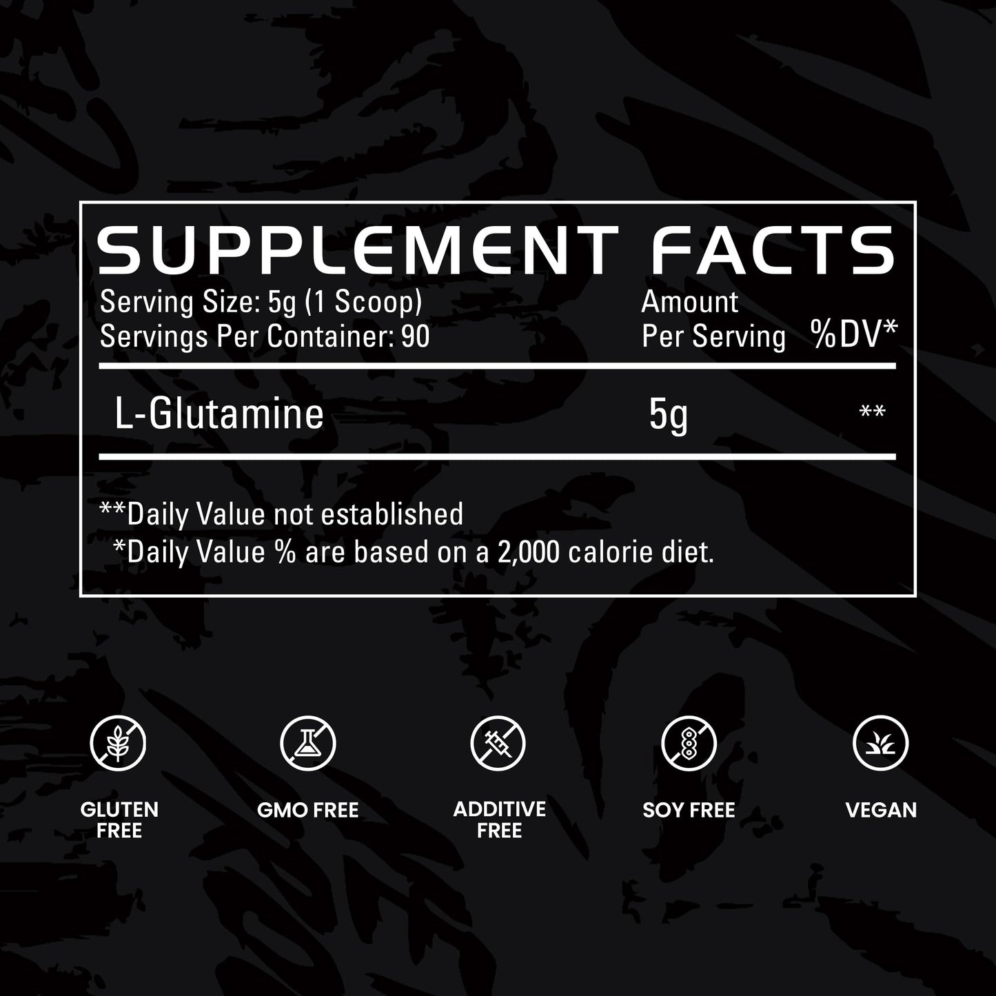 GAINS IN BULK L-Glutamine Powder 1.1 Pound