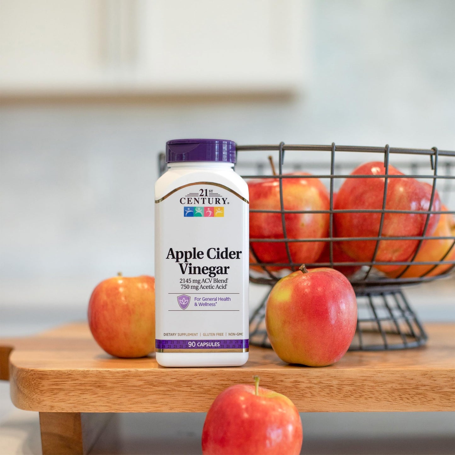 21st Century Apple Cider Vinegar Capsules 90