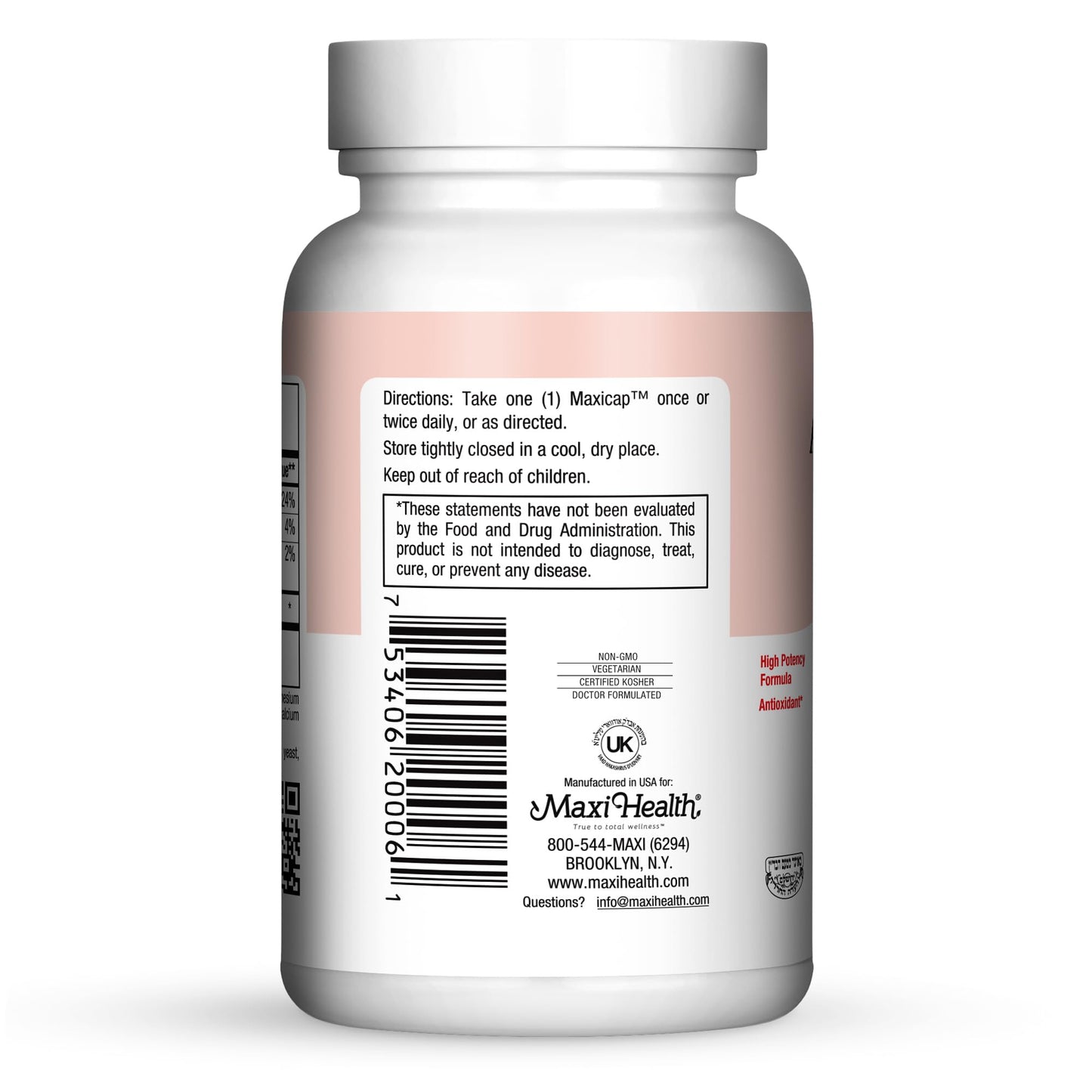 Maxi Health Advanced CoQ10 300mg Capsule, 60 Count