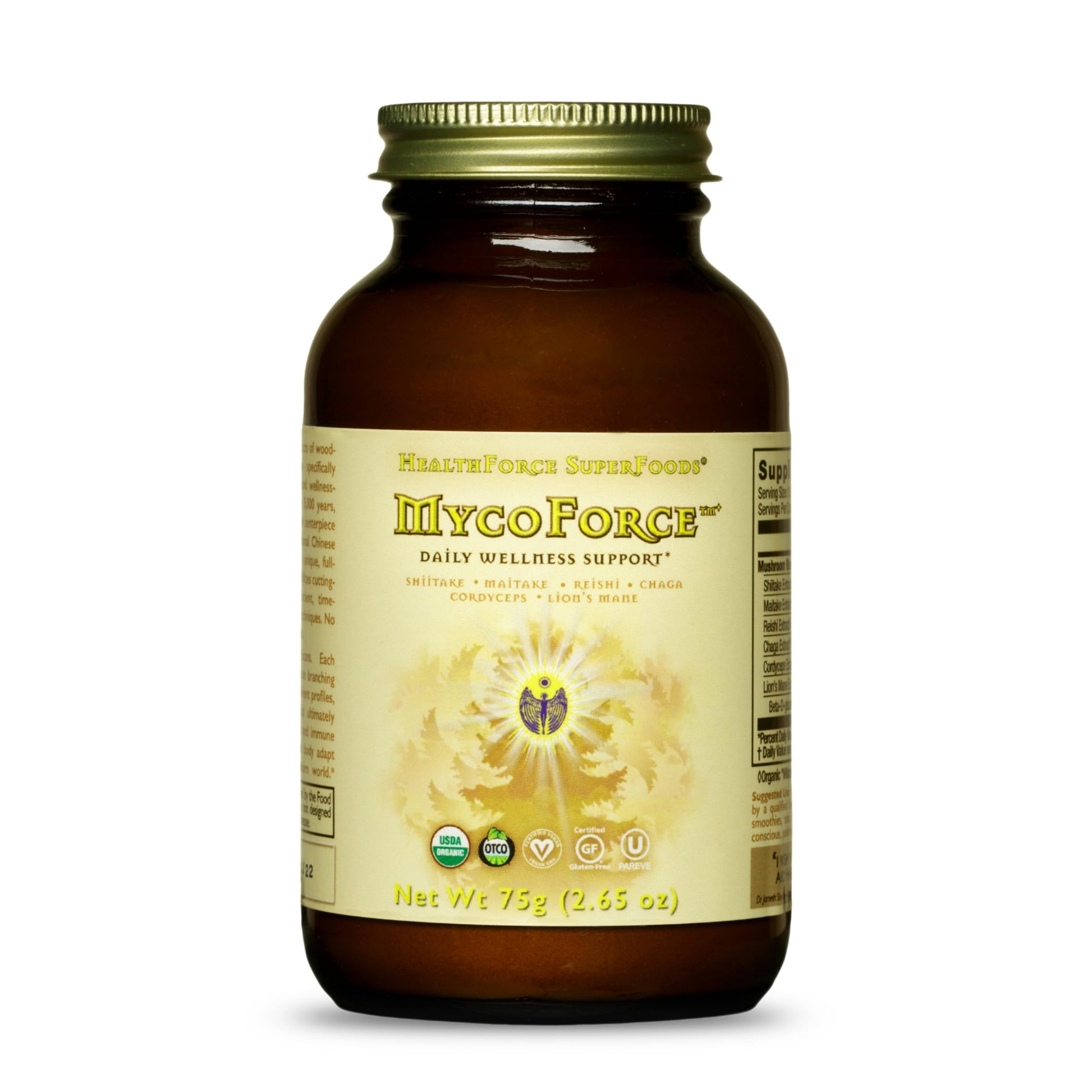 HEALTHFORCE SUPERFOODS MycoForce Powder 75 Gram