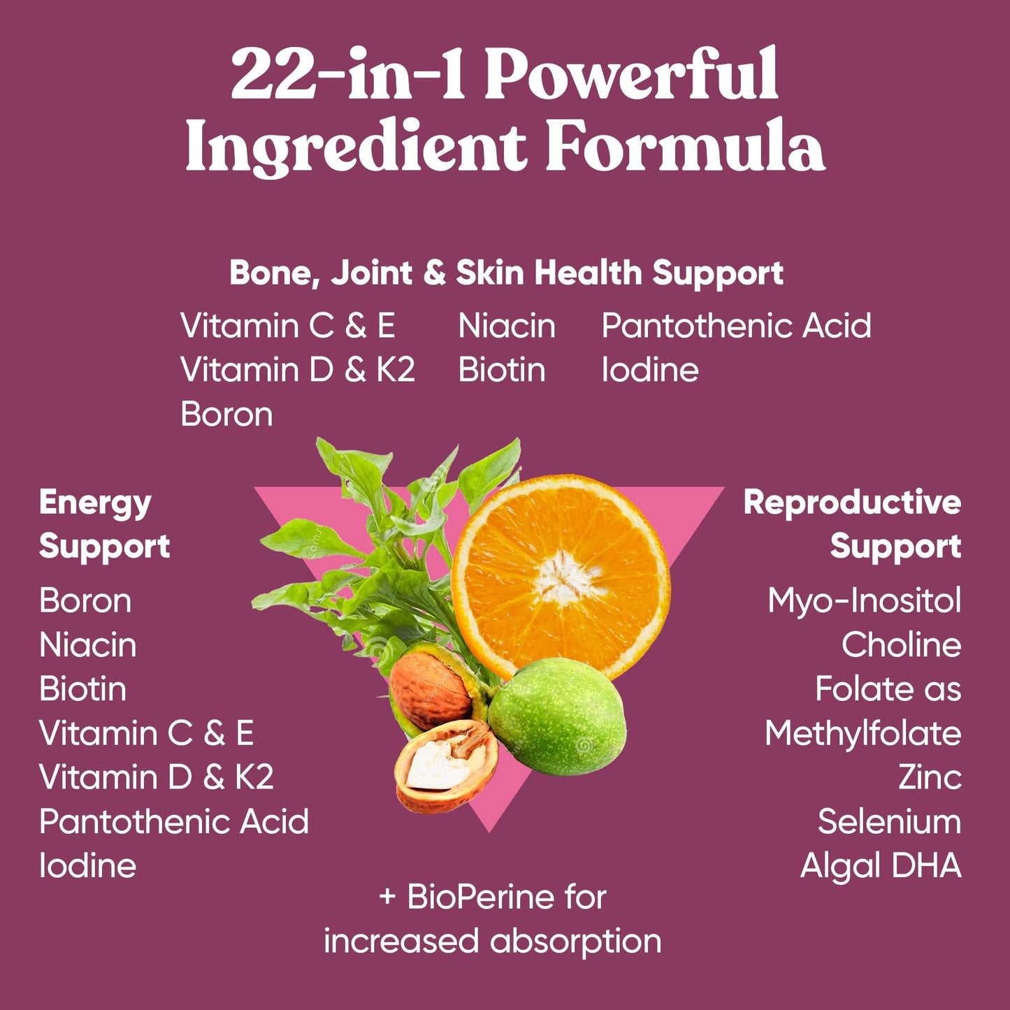 Eu Natural Next Gen Multivitamin for Women 60 Capsules