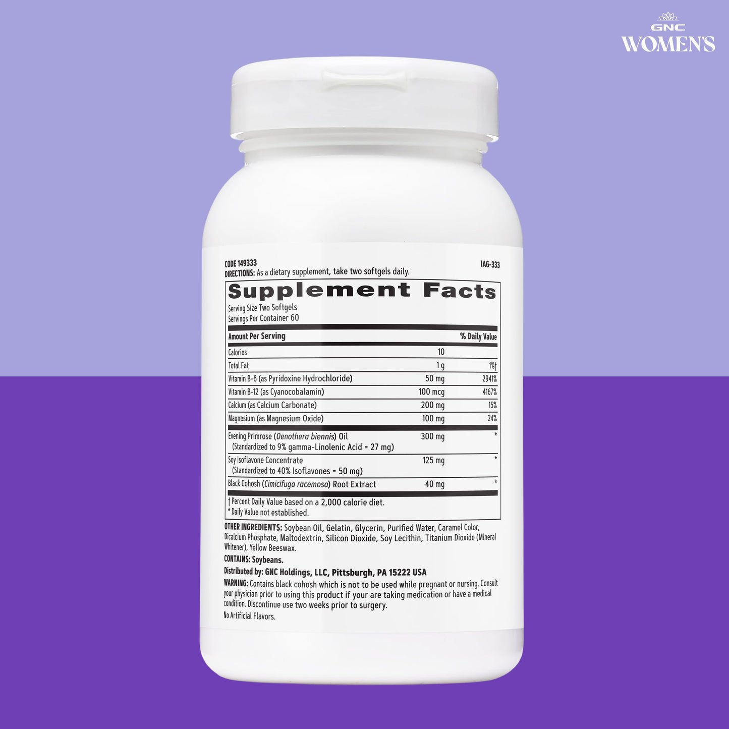 GNC Women's Phytoestrogen Formula Softgels 120