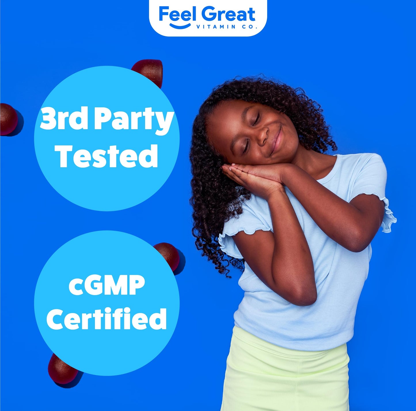 The Feel Great Vitamin Company Kids Melatonin Gummy 60 Count