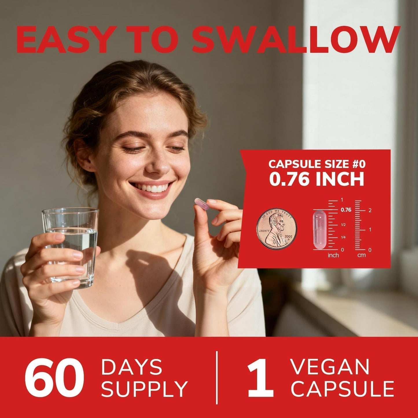 Vitalibre Cranberry Capsules, 60 Capsules