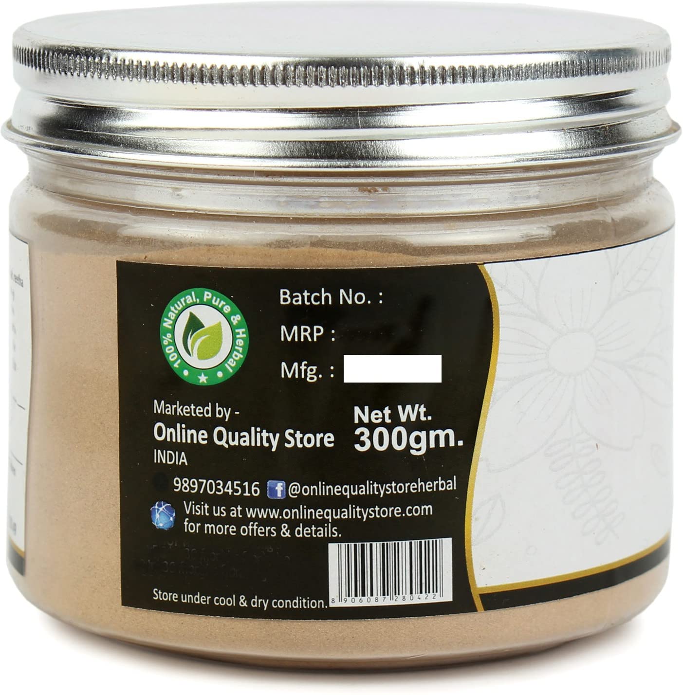 Online Quality Store Herbal Reetha Powder, 300 Gram