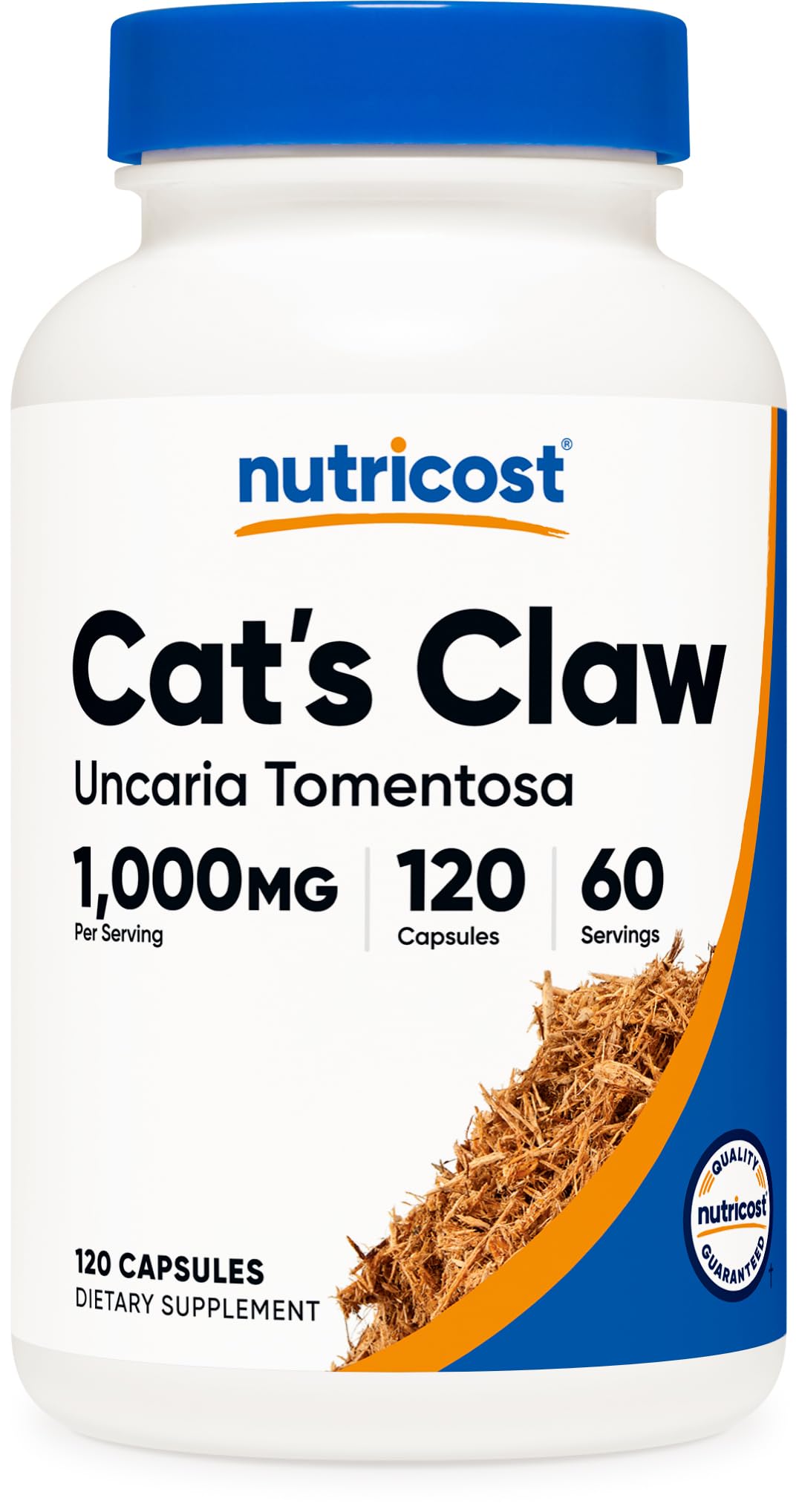 Nutricost Cat's Claw 1000mg Capsules, 120 Count