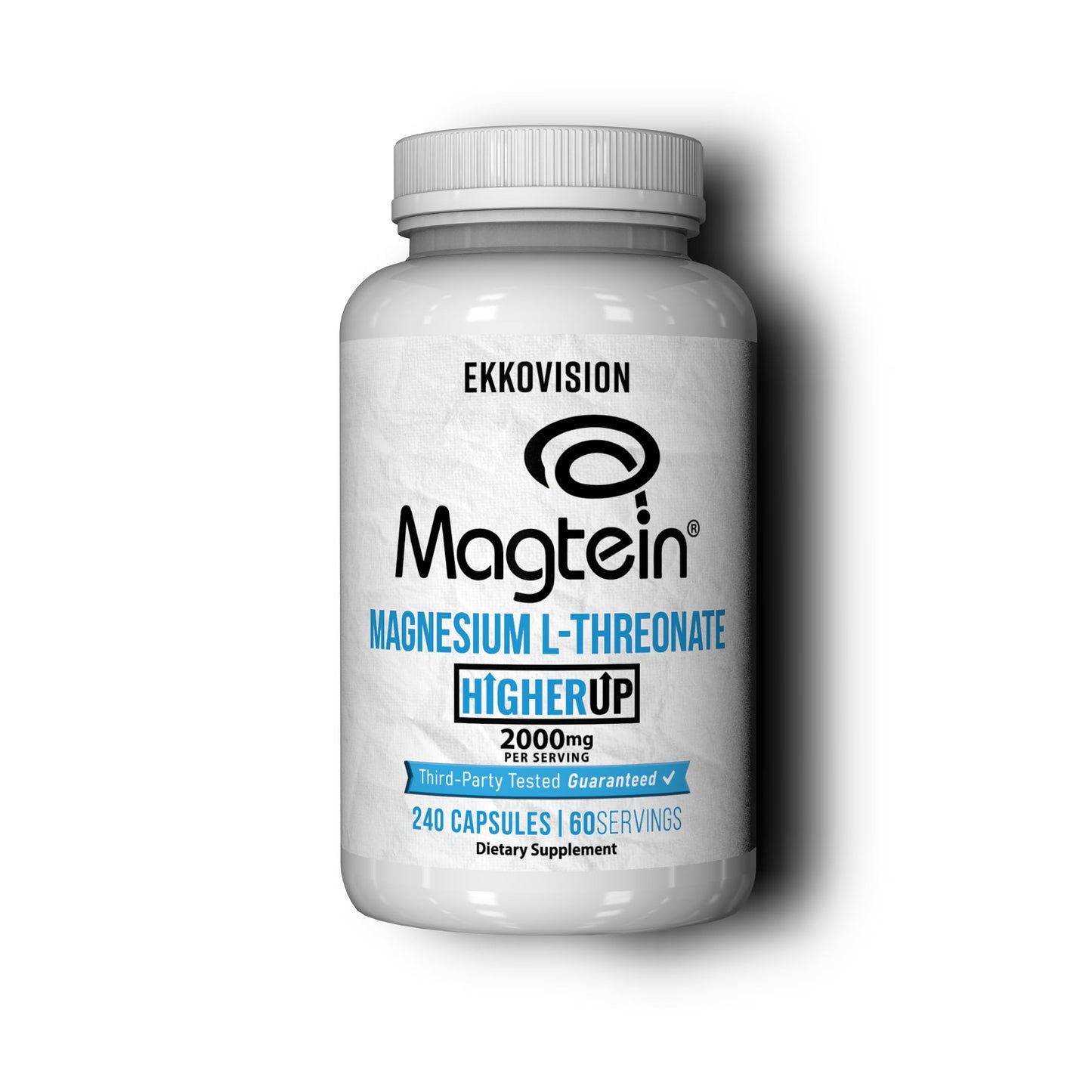 Ekkovision Magtein Magnesium L-Threonate Capsules 240 Count