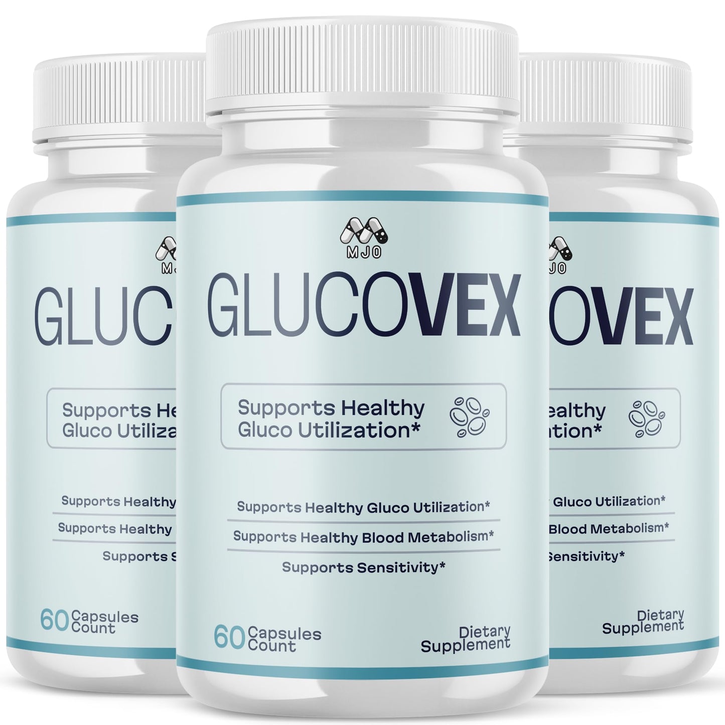MJO Glucovex Capsules, 180 Capsules