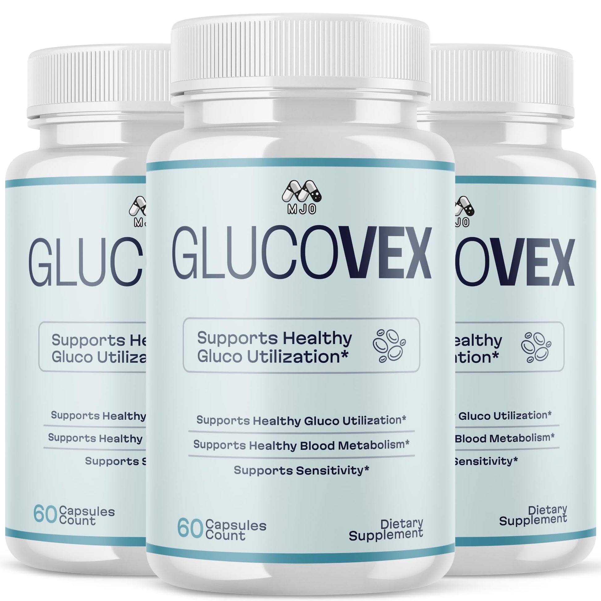 MJO Glucovex Capsules, 180 Capsules