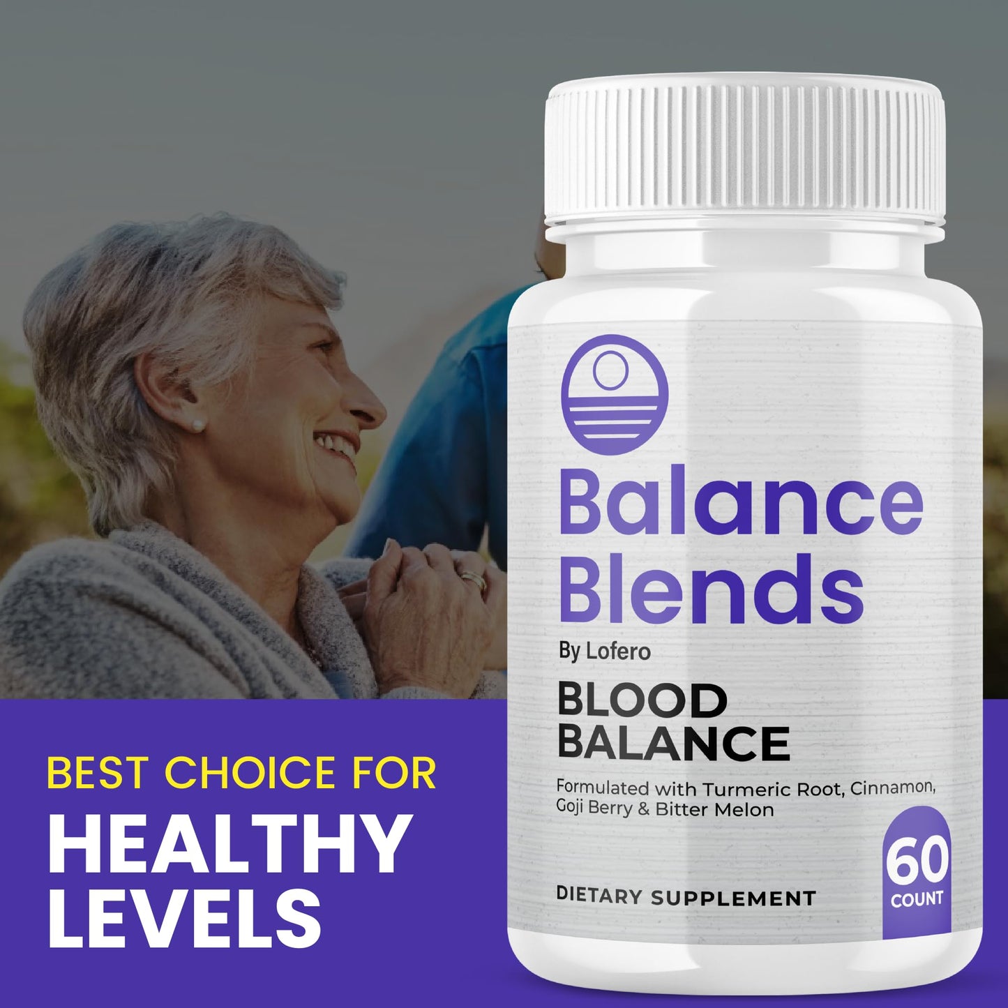 Lofero Balance Blends Flow Support Capsules, 60 Count