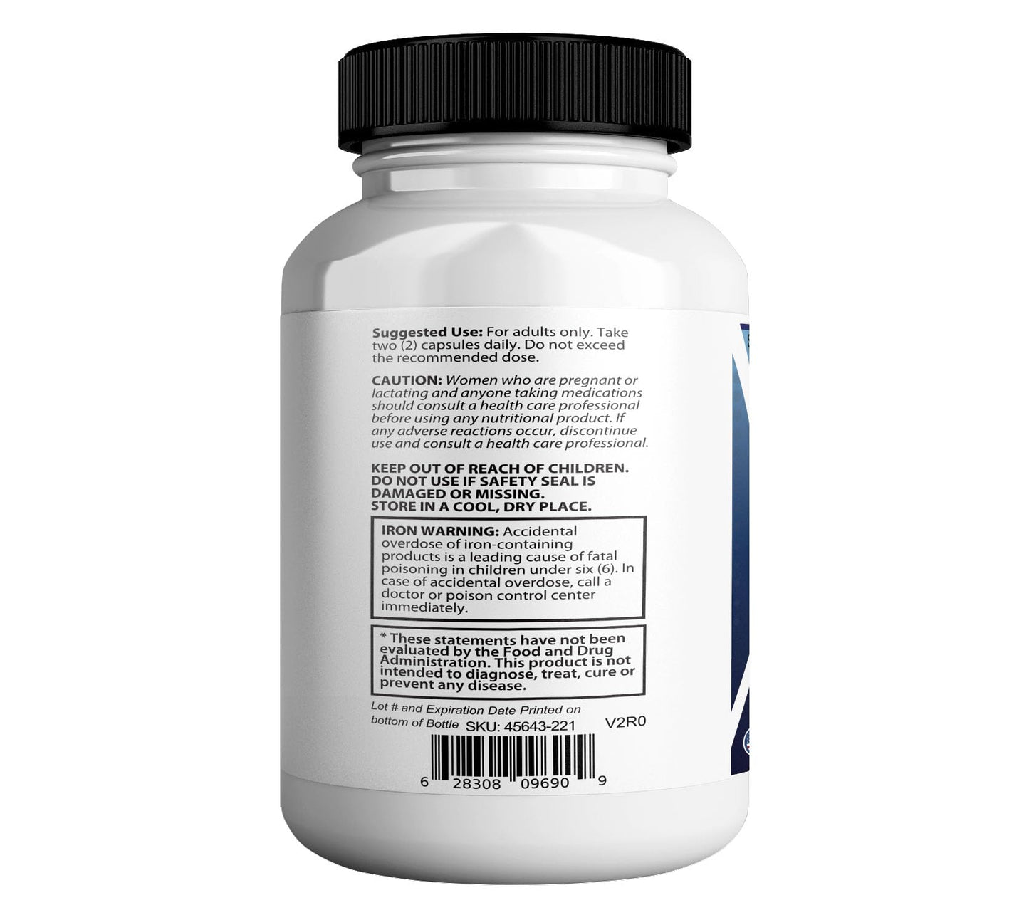 GREENVIFY Nano Defense Pro Max Hair Skin and Nails Supplement Biotin Calcium Magnesium Complex, 60 Capsules
