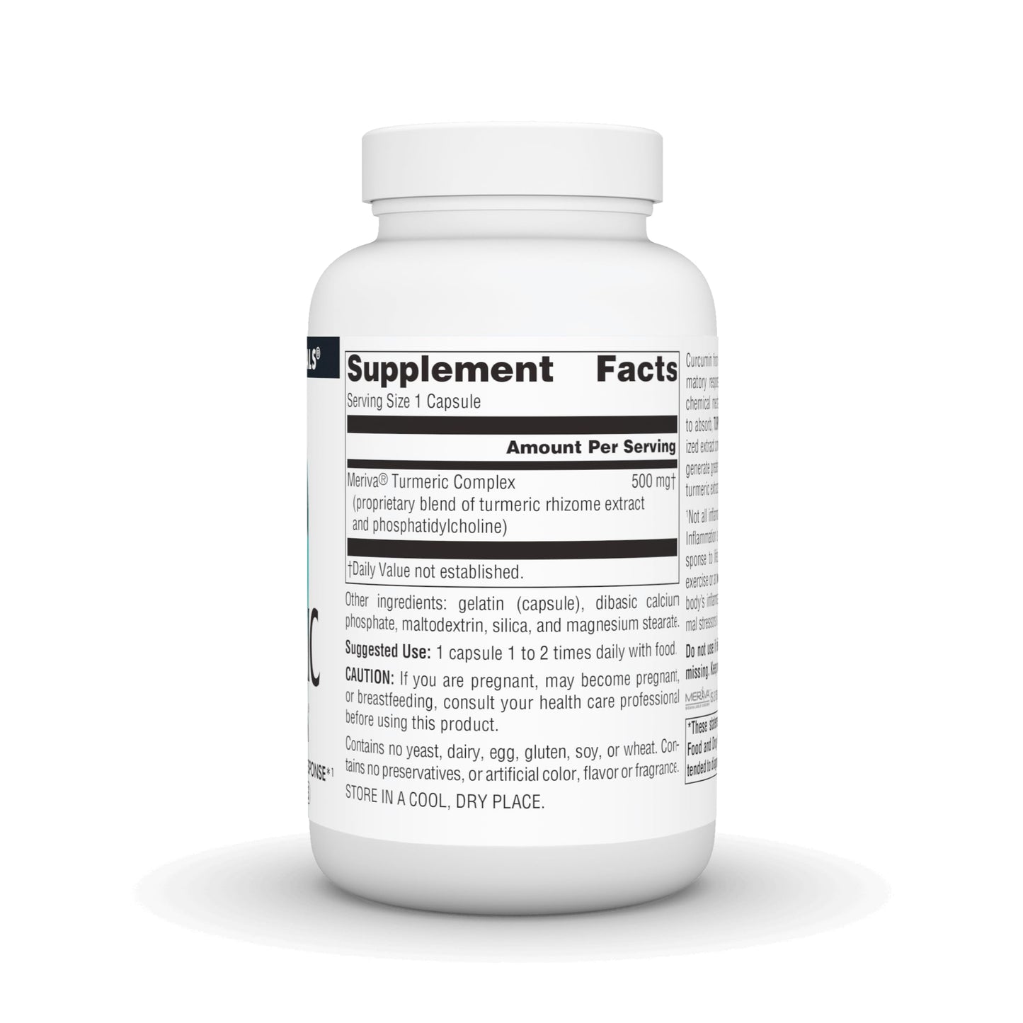 Source Naturals Turmeric with Meriva 500 mg Capsules, 120 Count