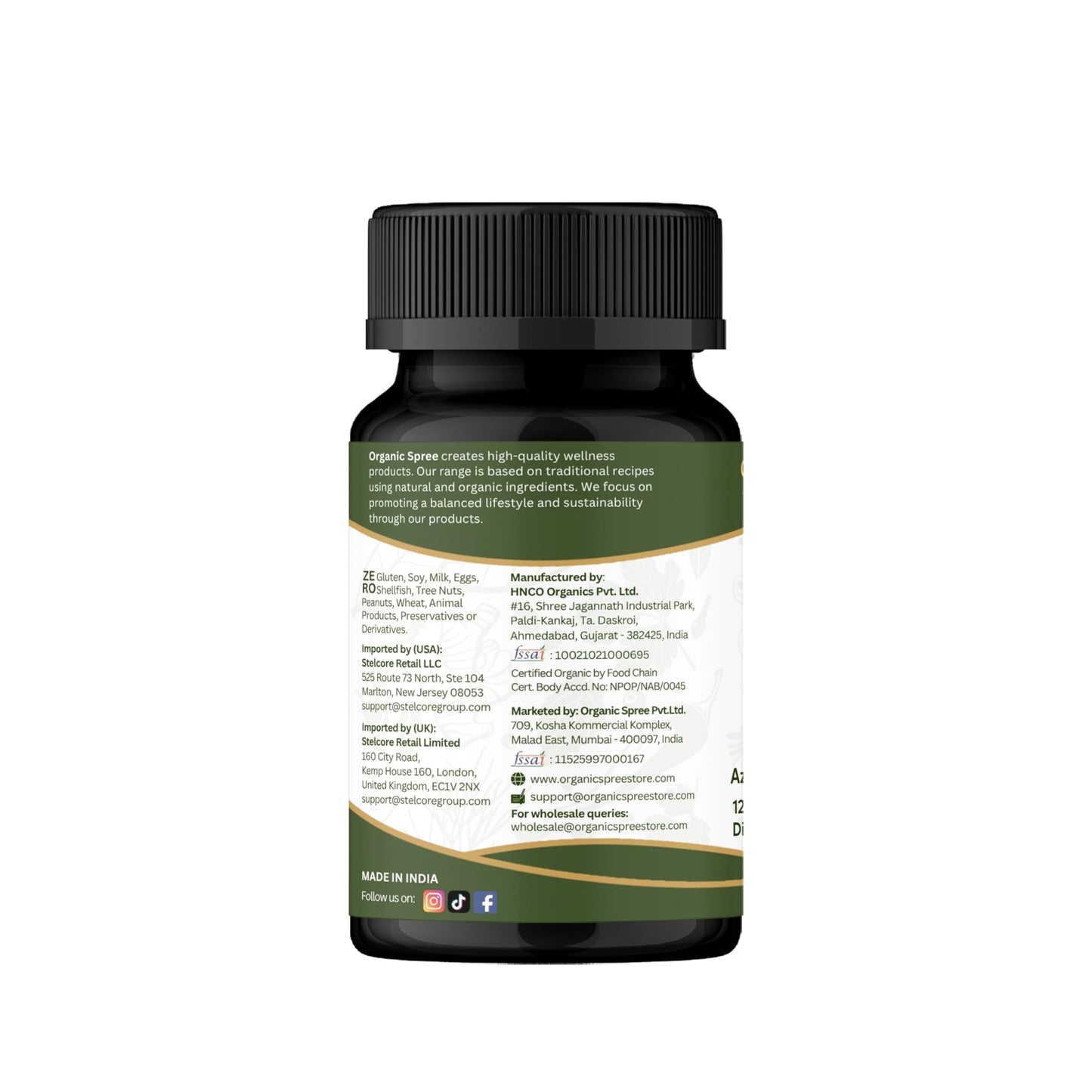 ORGANIC SPREE Neem 120 Tablets