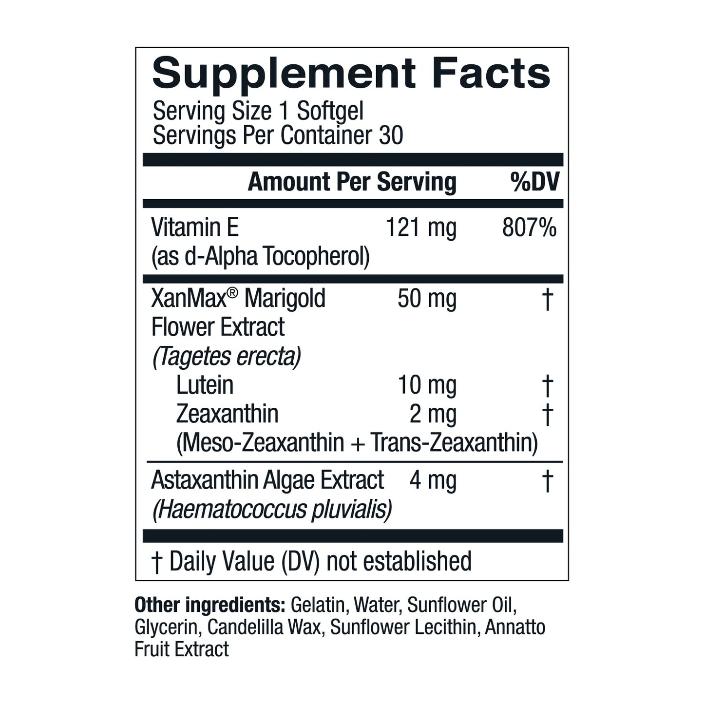 Live Conscious OptiWell Eye Health Supplement and Blue Light Support, 30 Softgels