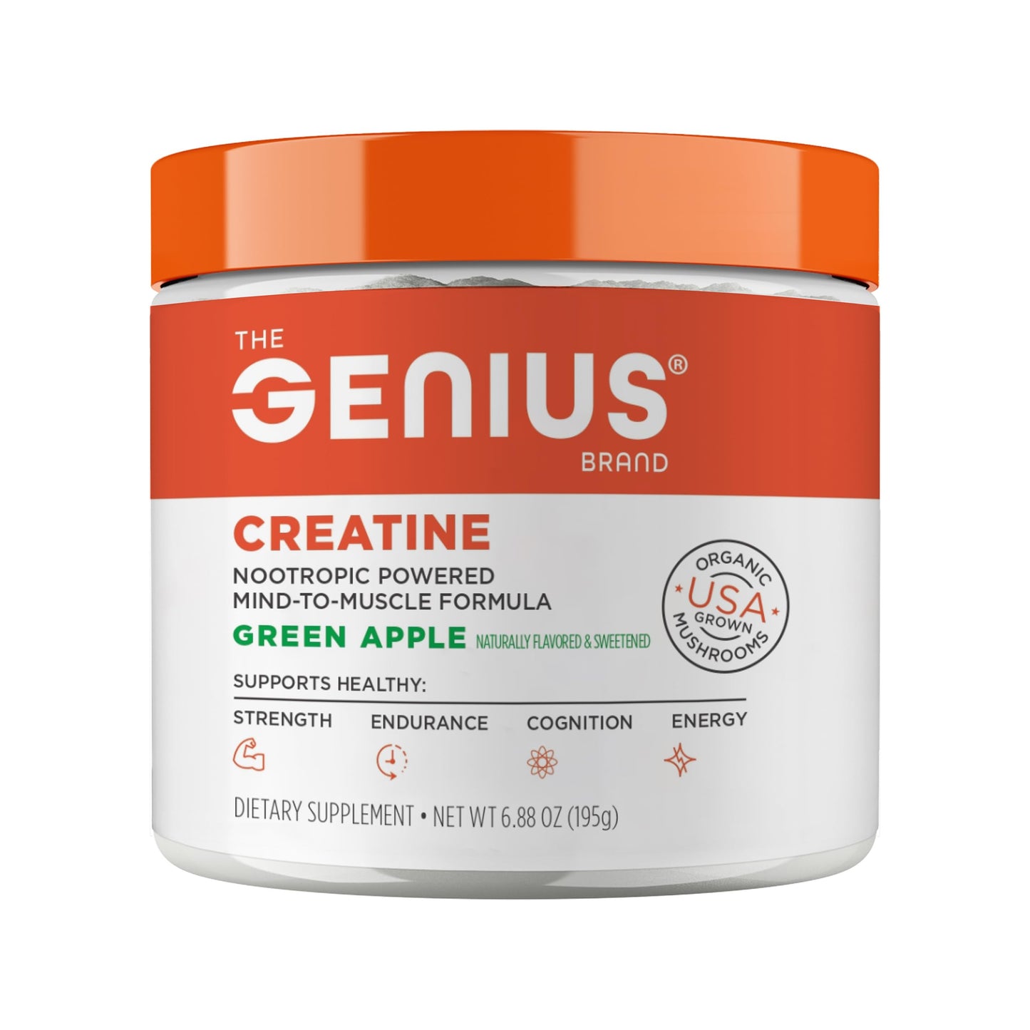 The Genius Brand Genius Creatine Powder, 6.88 Ounce