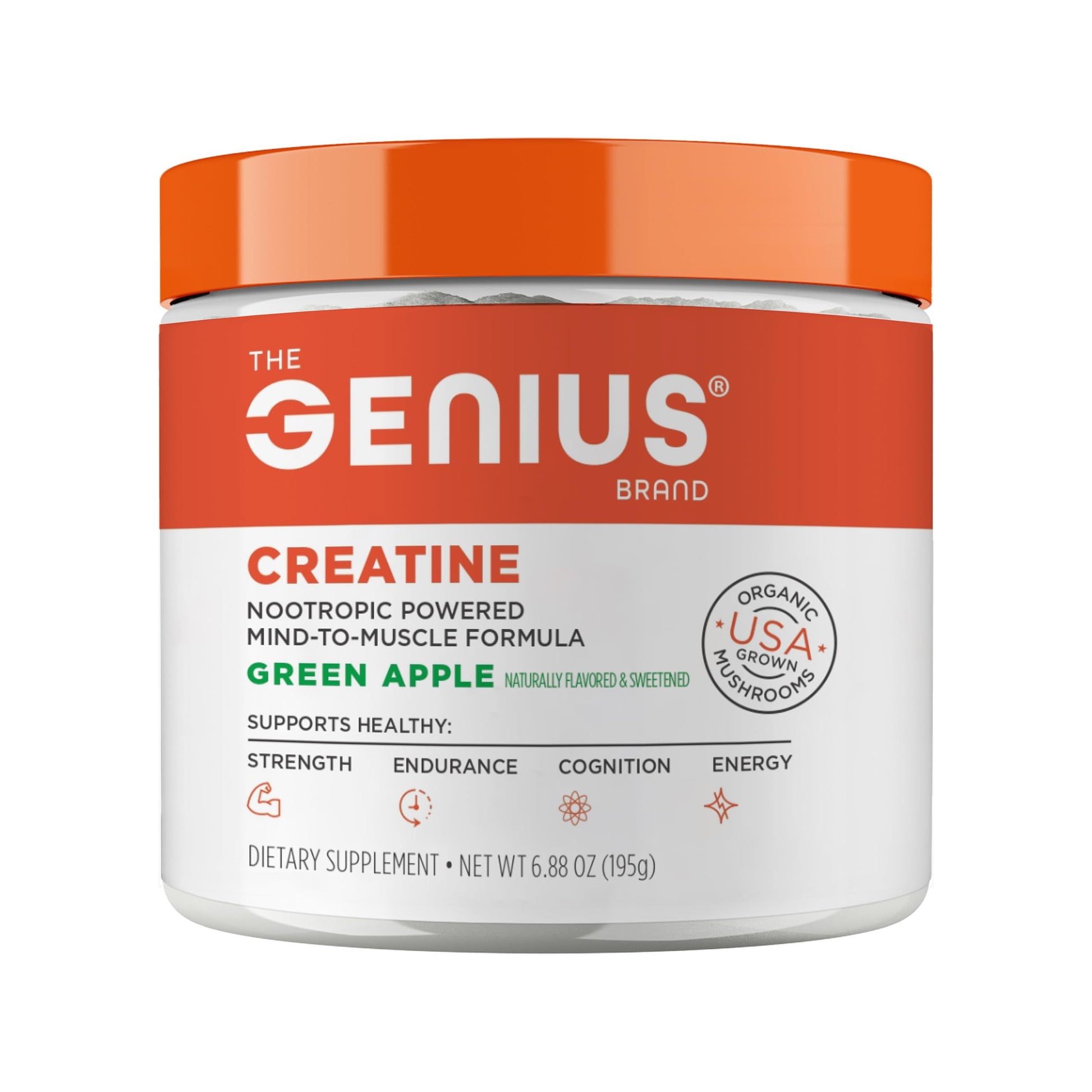 The Genius Brand Genius Creatine Powder, 6.88 Ounce