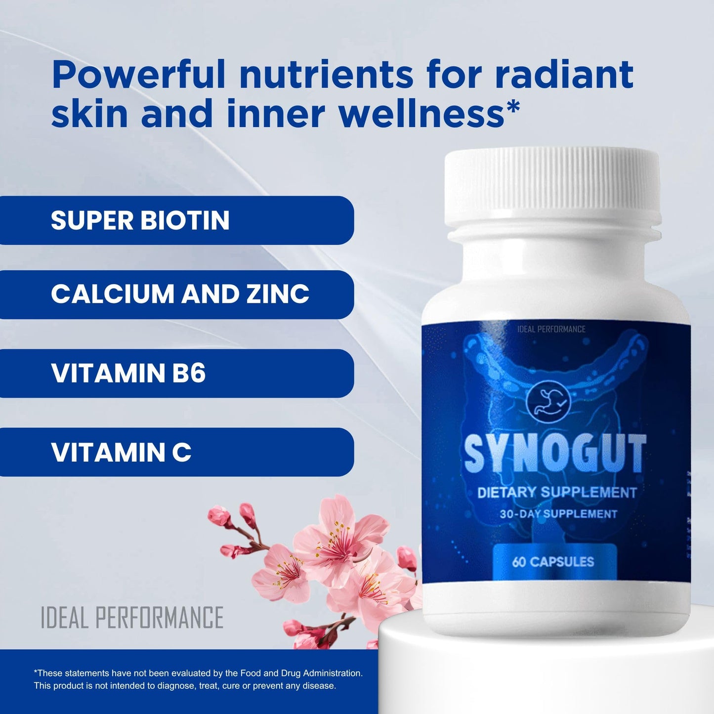 IDEAL PERFORMANCE Synogut Capsules 300 Count
