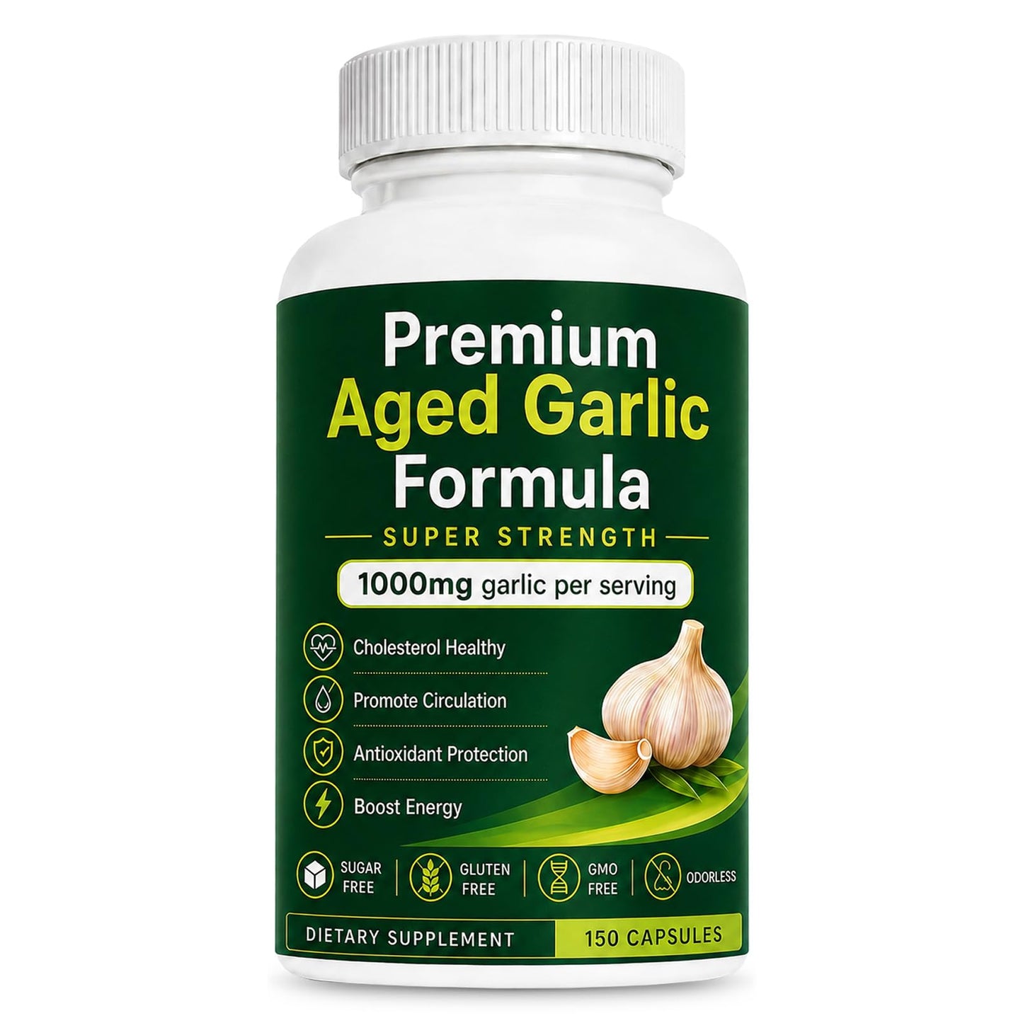 KYZTMHC Premium Aged Black Garlic Softgels 150
