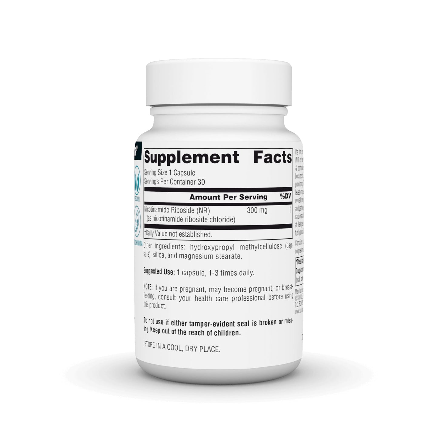 Source Naturals NR Nicotinamide Riboside 300 mg Capsules 30