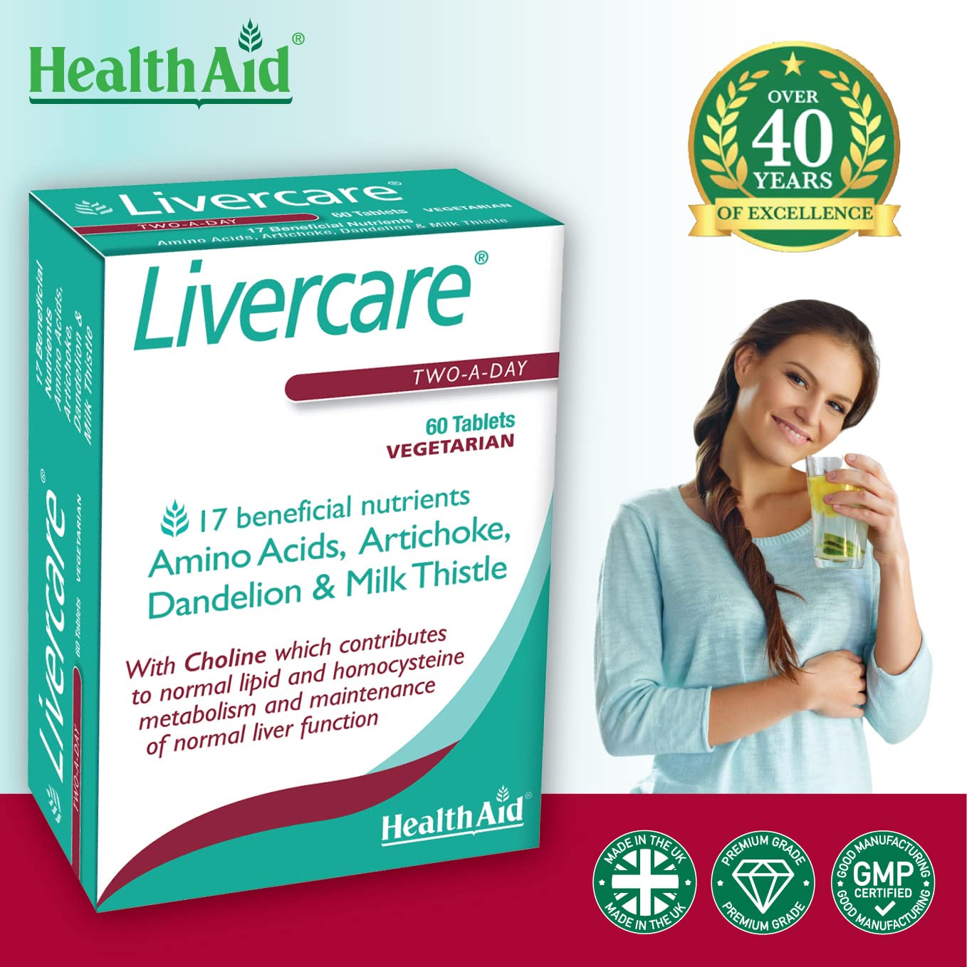 HealthAid Livercare Tablets 60