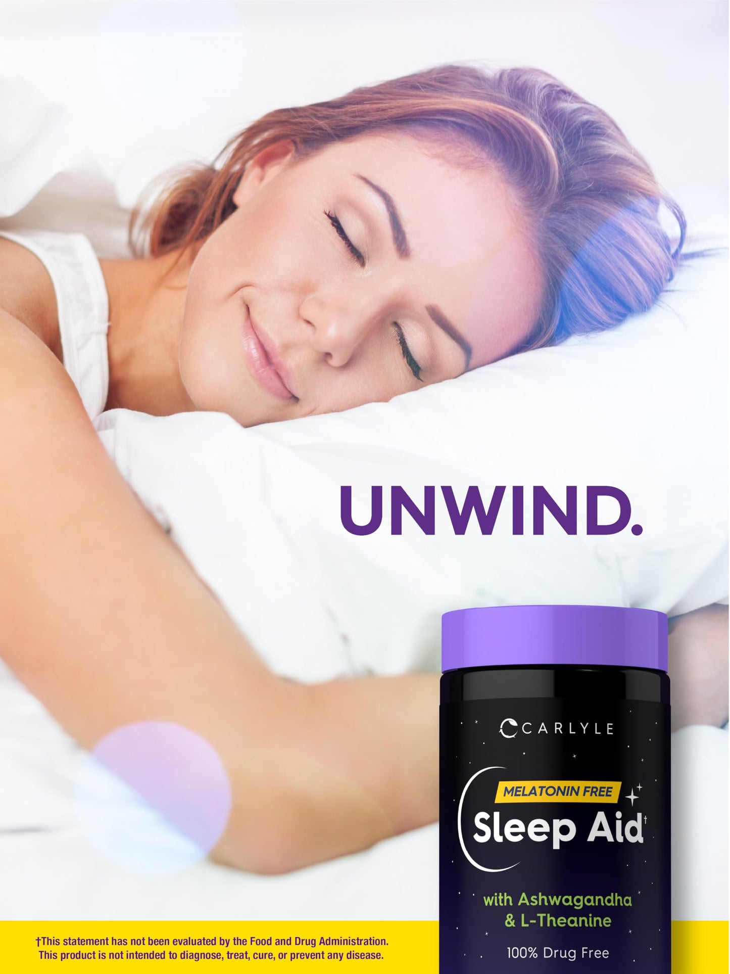 Carlyle Sleep Aid Supplement Caplets 90