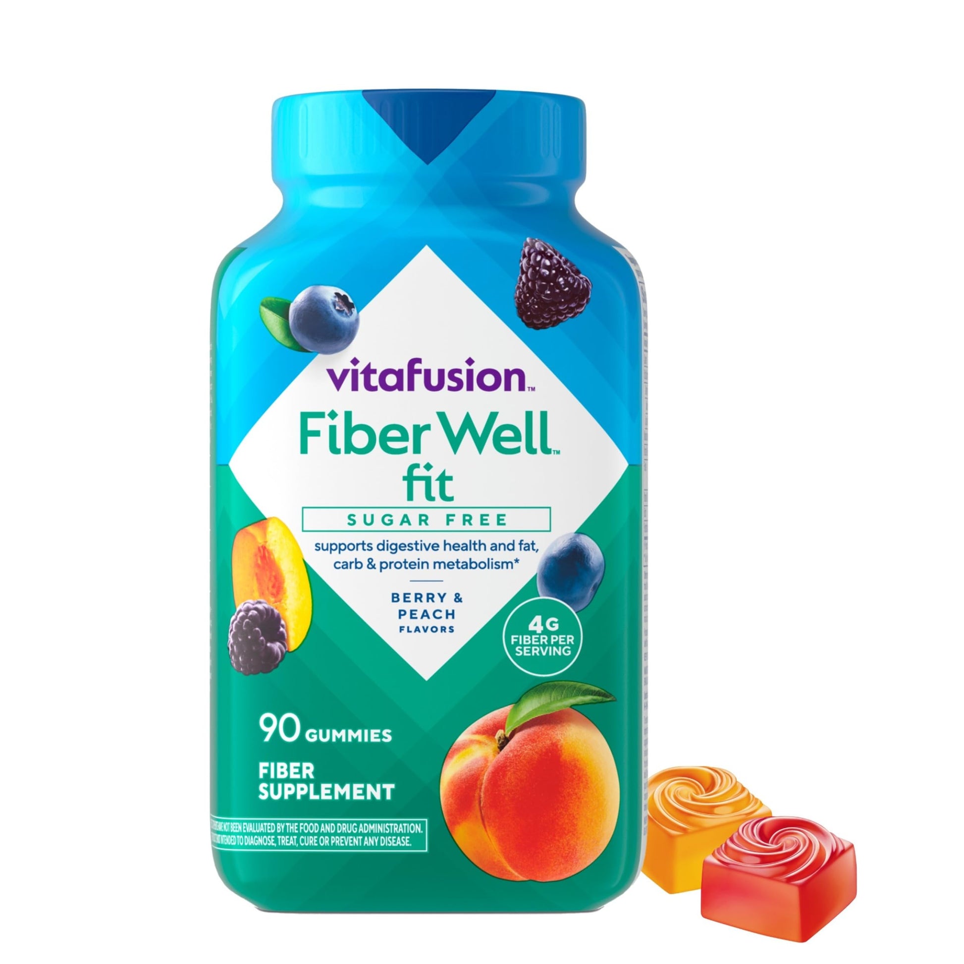 Vitafusion Fiber Well Fit Gummies 90 Count