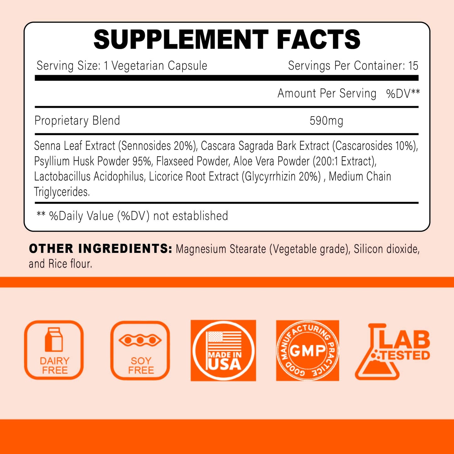 Nature4U 15 Day Cleanse Gut Support Detox Capsule, 1 Capsule