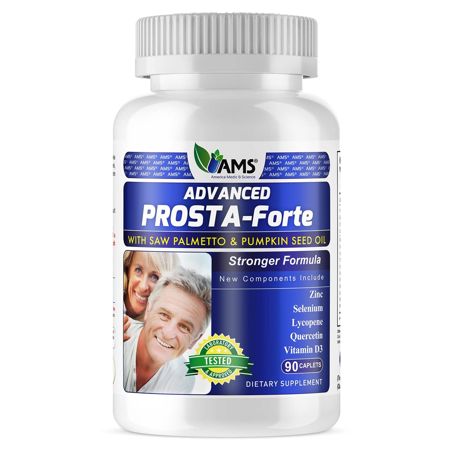 America Medic & Science Advanced Prosta-Forte Caplets 90 Count